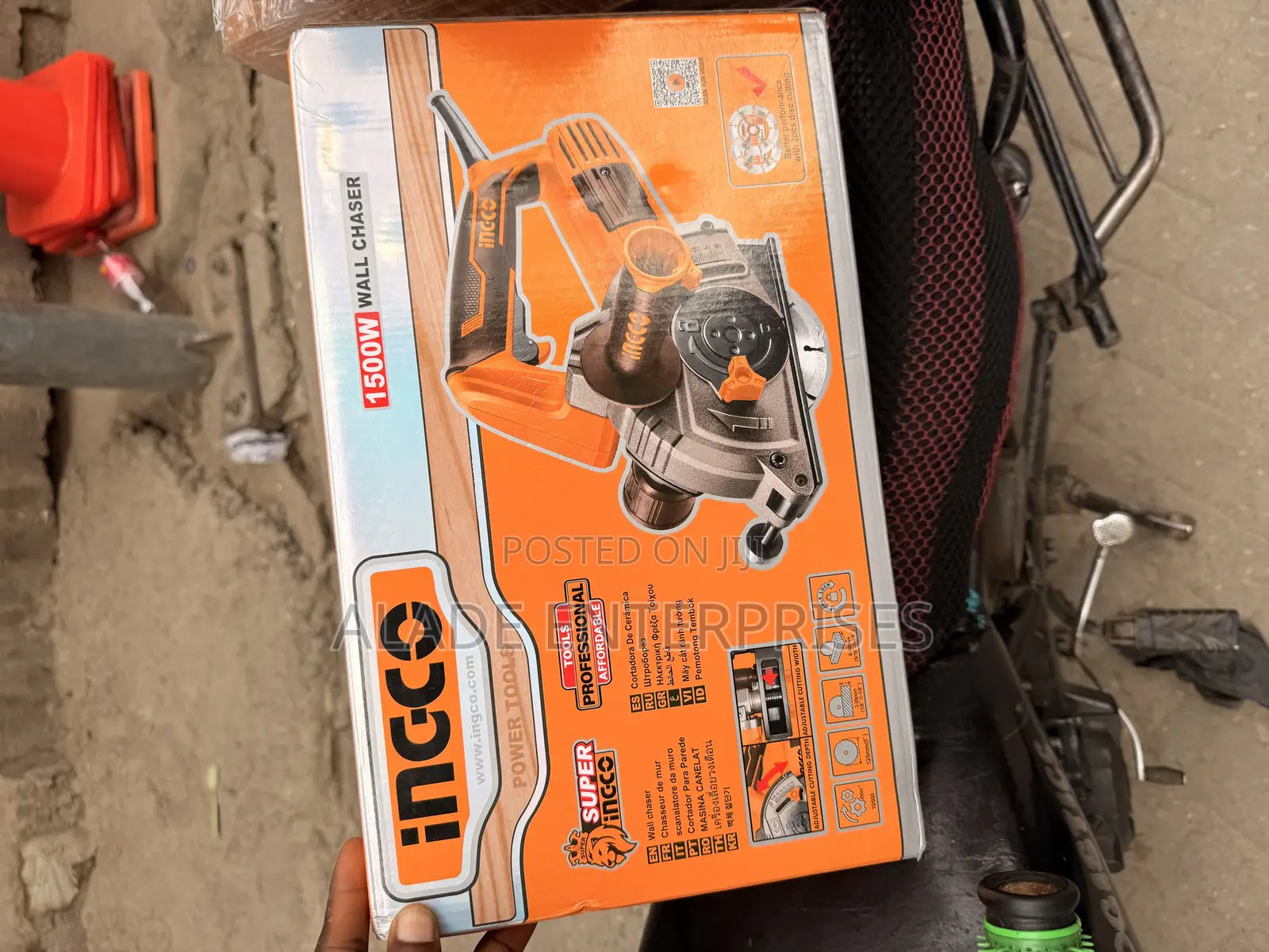 Ingco 1500w Industrial Wall Chaser