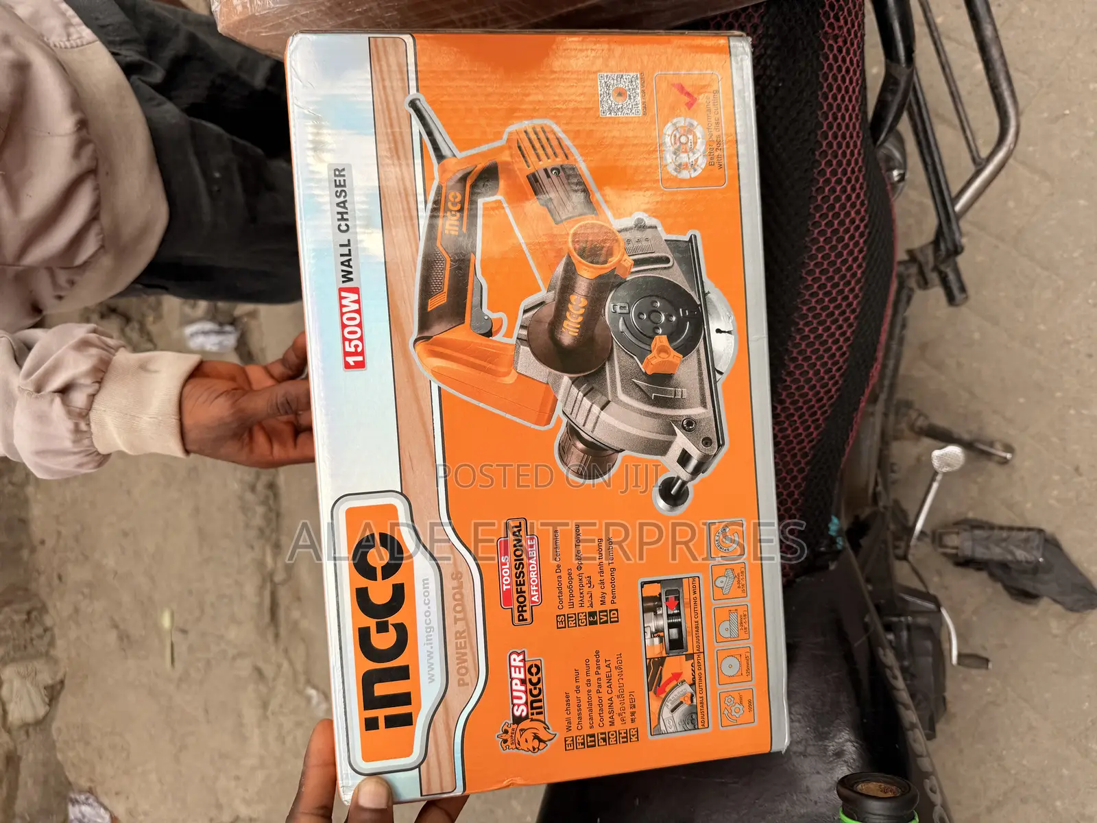 Ingco 1500w Industrial Wall Chaser