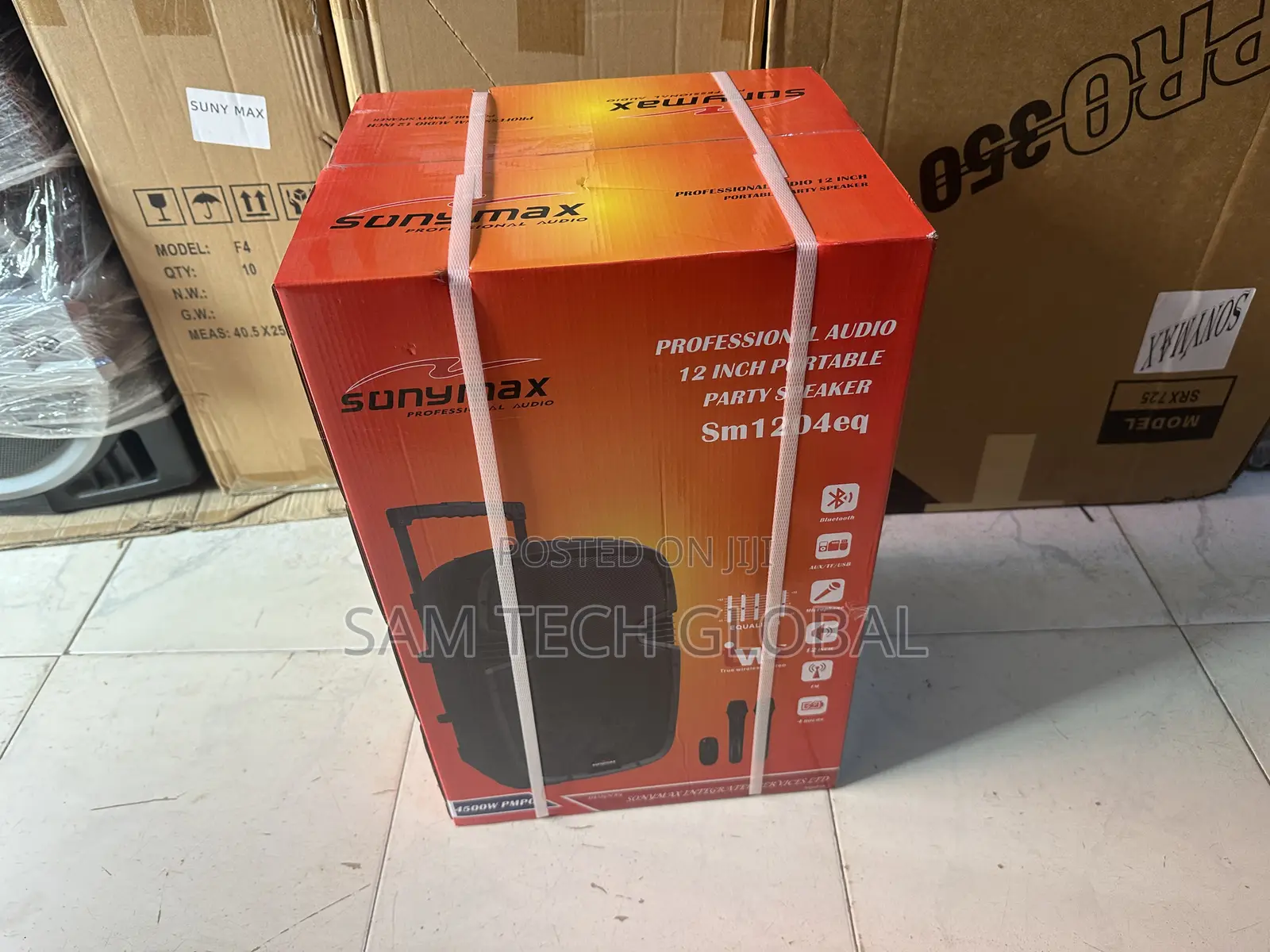 Sony Max 4500w 12 Inch Public Address System