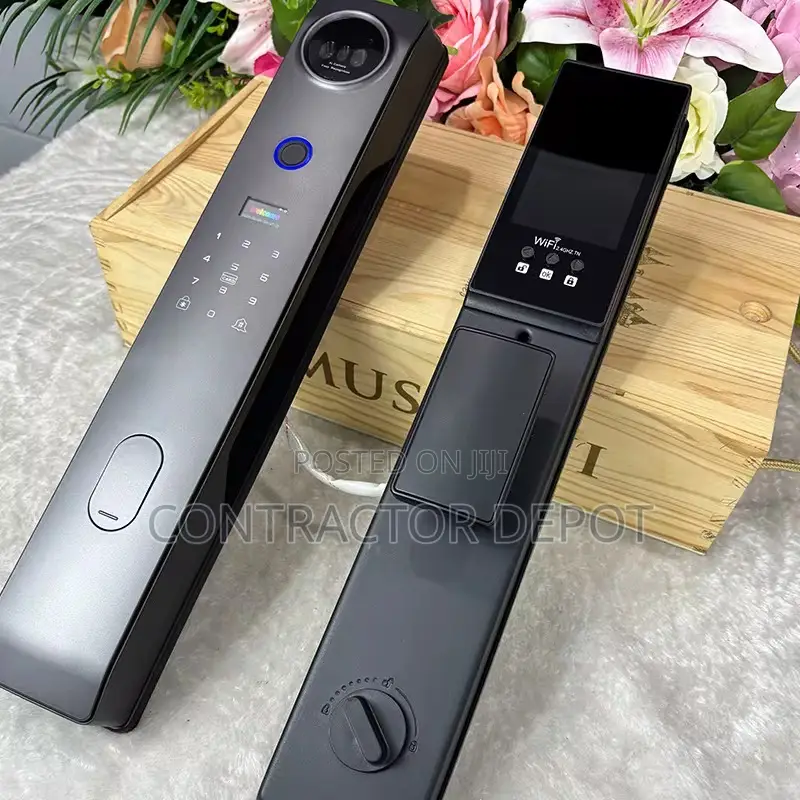 3d Facial Recognition Automatic Active Intercom Video Smart Door Lock