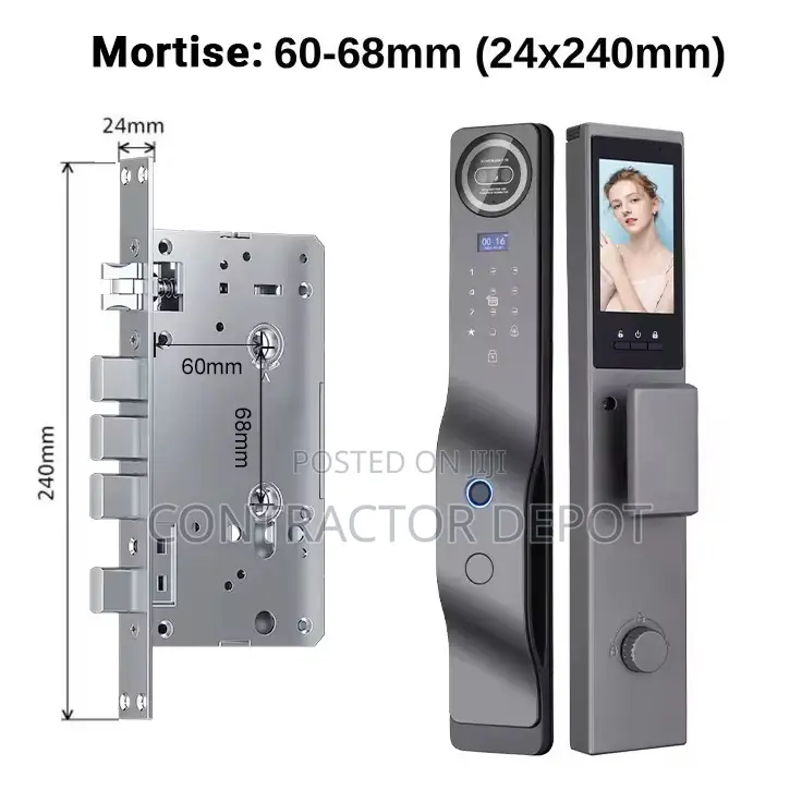 3d Face Recognition,Biometric Video Surveillance Smart Lock Door Key