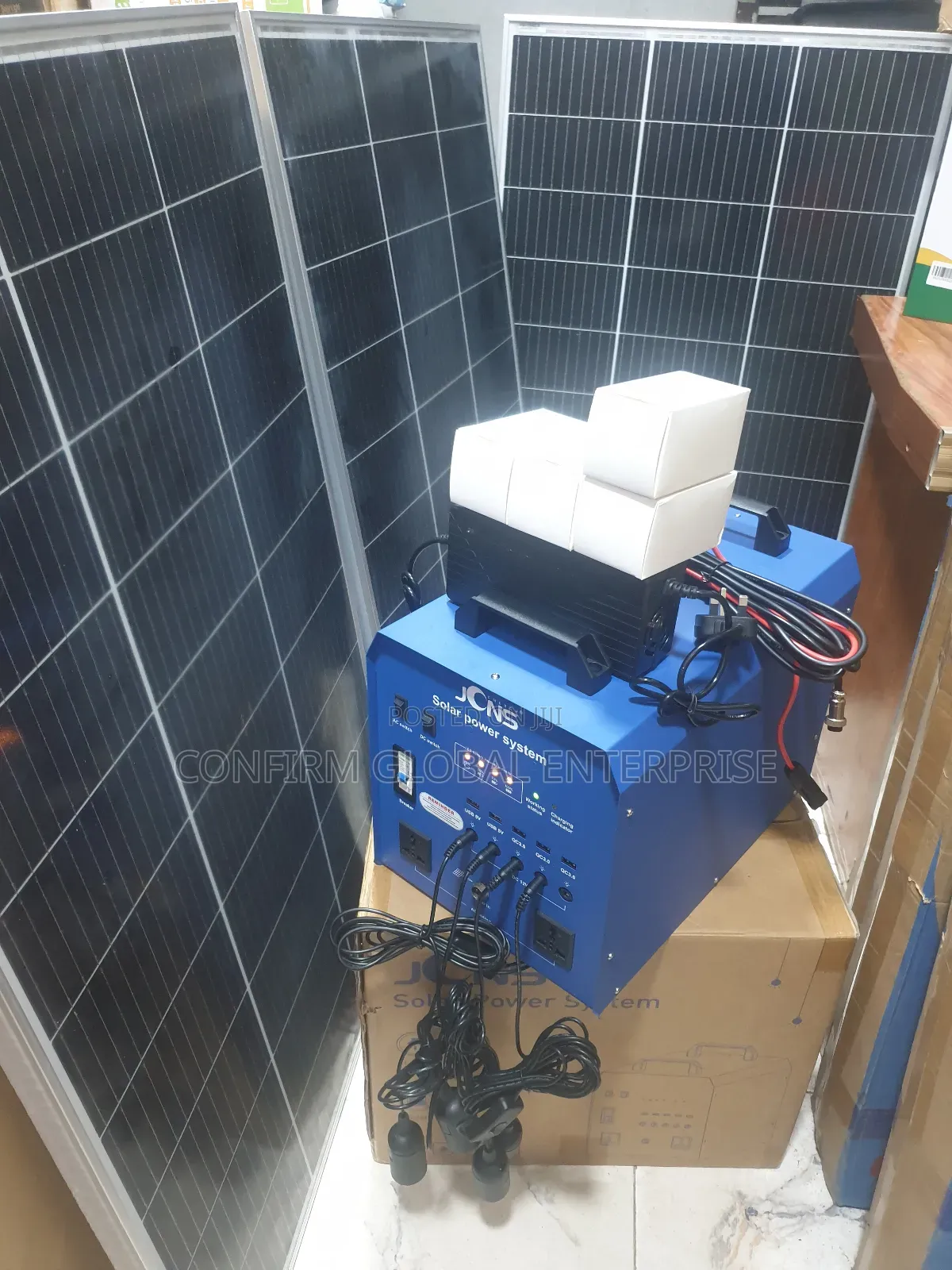 Upgraded Solar Generator JCNS 1800w