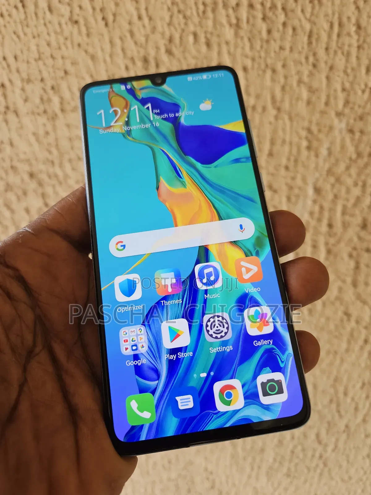 New Huawei P30 128 GB Blue
