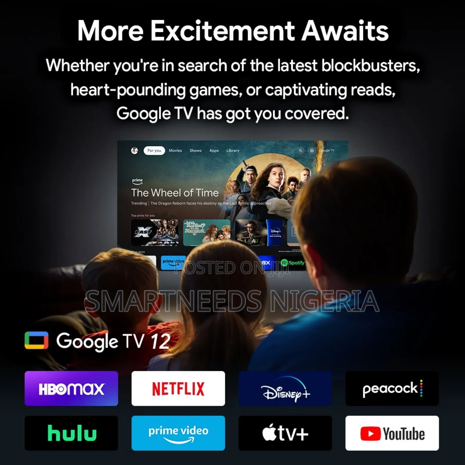 Rocktek Gb1 –Google Netflix Certified| Google Tv12 | 2gb Ram/32gb Rom