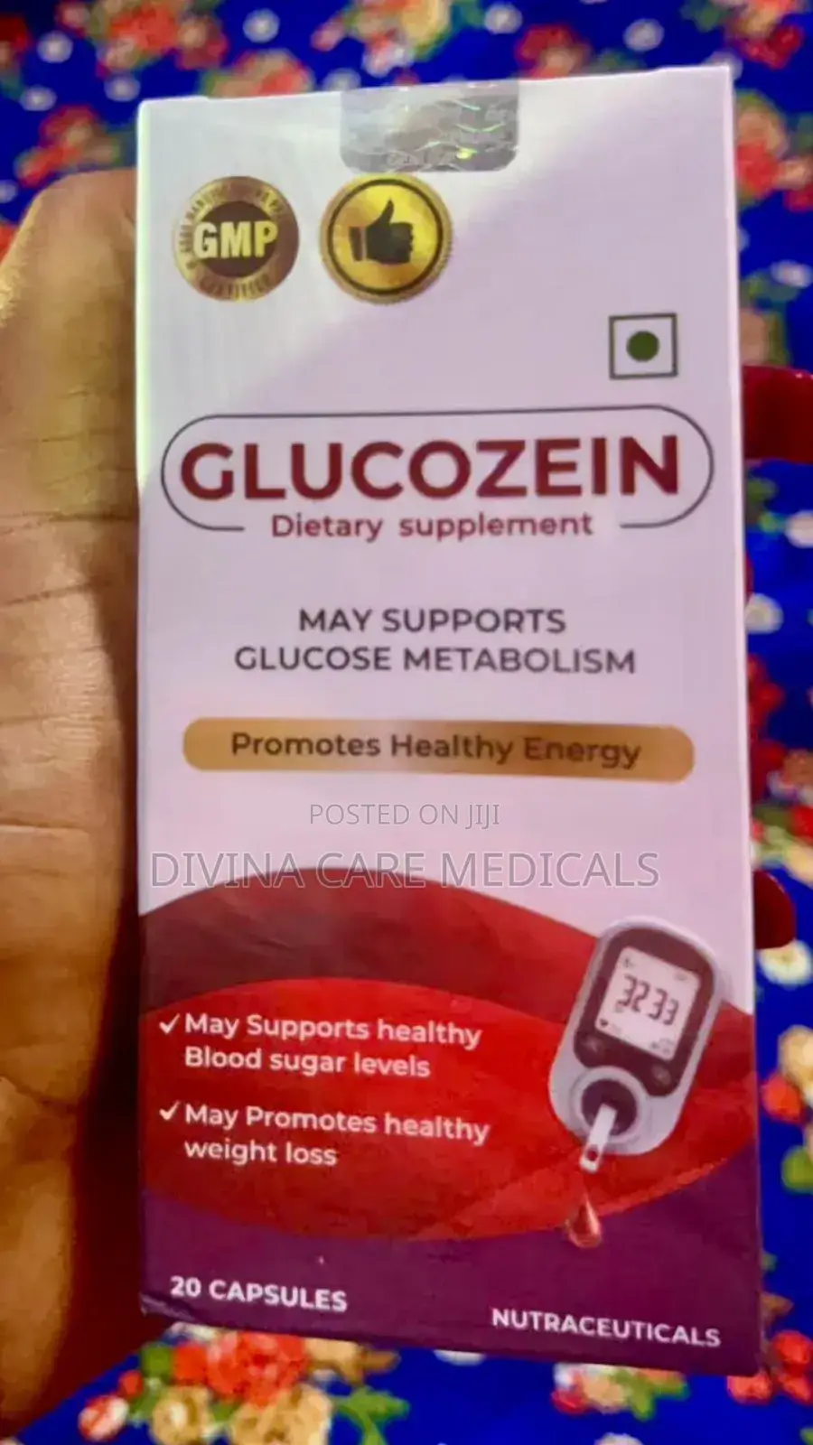 7. Original Glucozein Blood Sugar Support Supplement (Fast Delivery)
