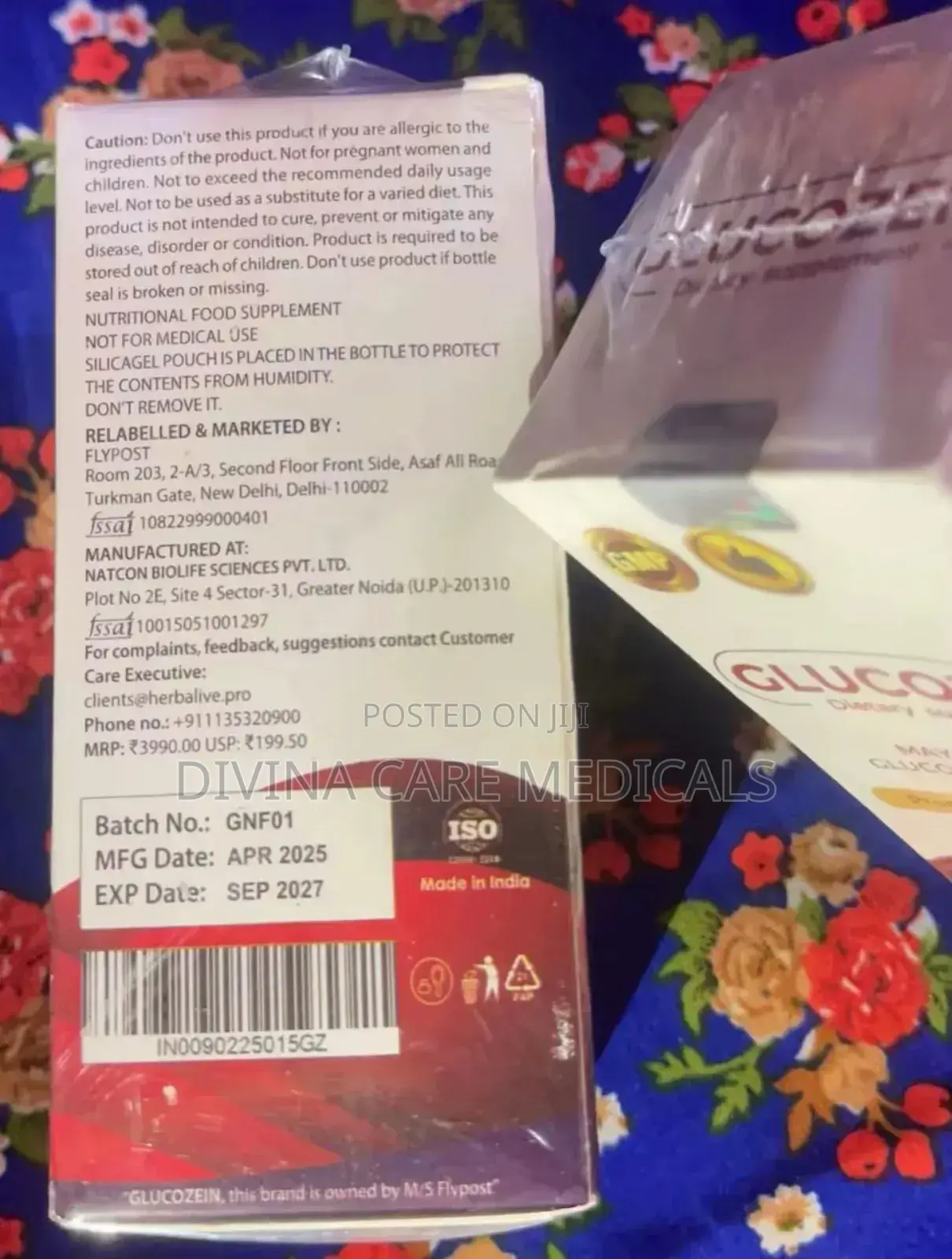 7. Original Glucozein Blood Sugar Support Supplement (Fast Delivery)