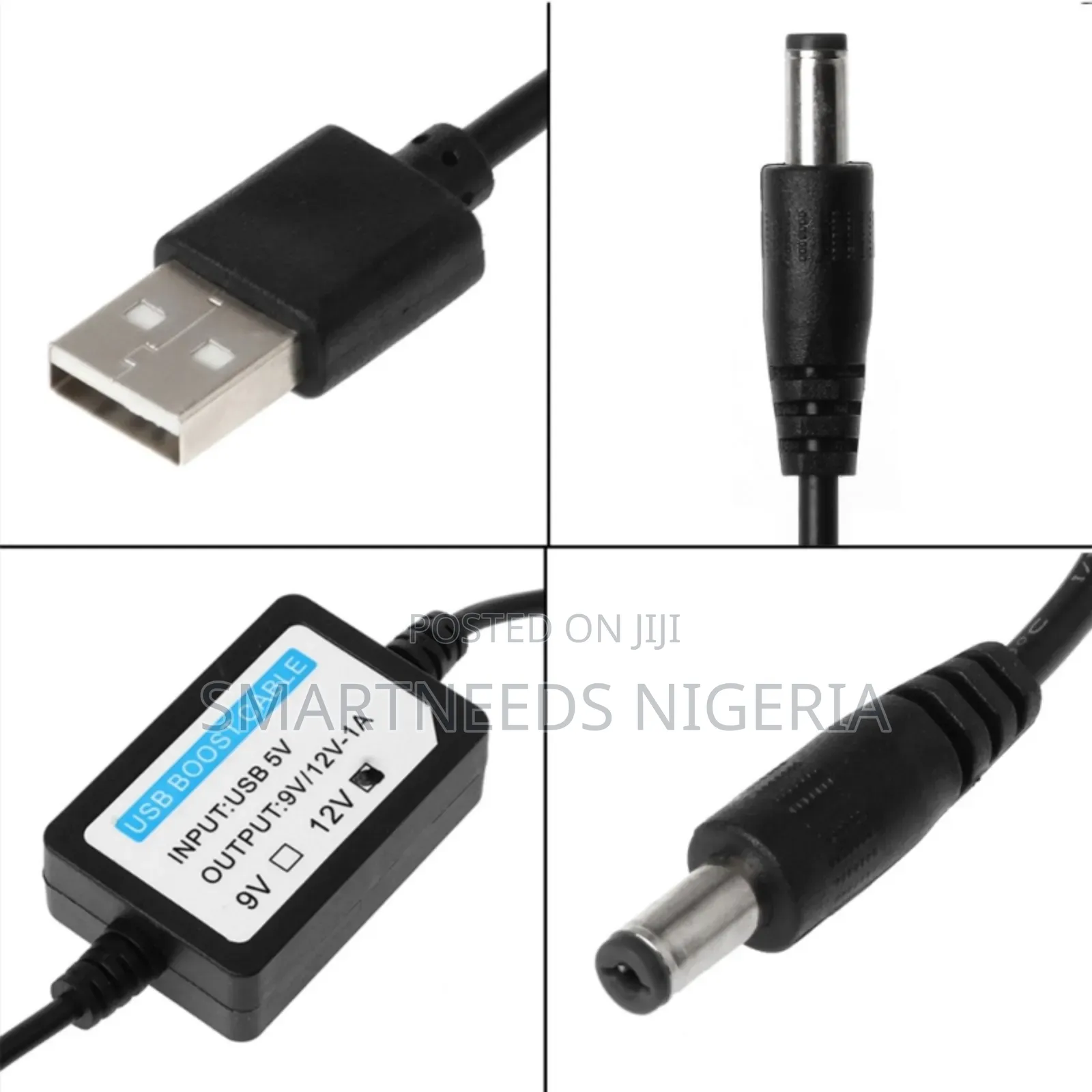 Dc 5v to 12v Converter -Use With Powerbank to Power 4g Internet Router