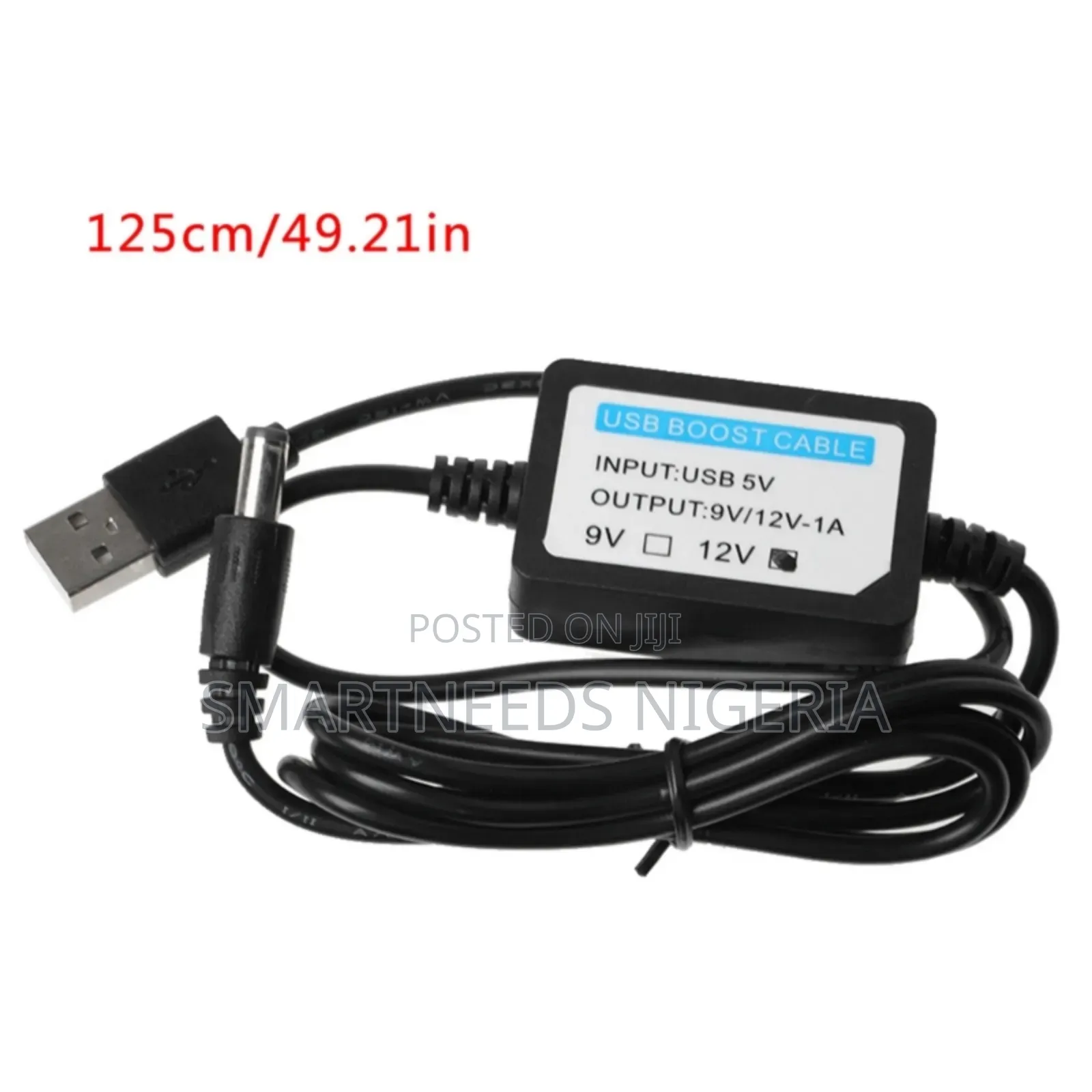 Dc 5v to 12v Converter -Use With Powerbank to Power 4g Internet Router