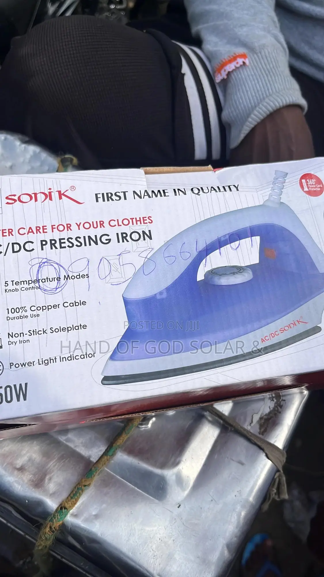 250w Sonik Solar Ac/Dc Iron Now Available