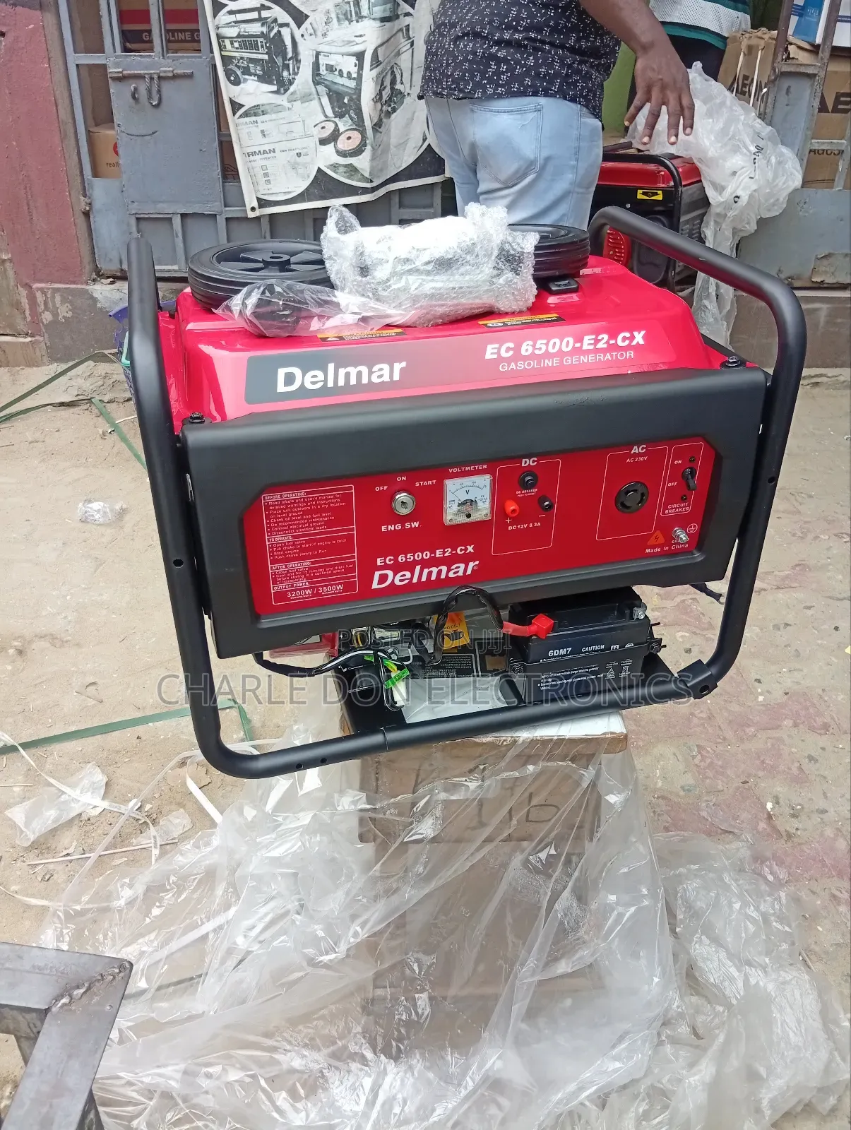 Delmar 3.8kva Pertrol Generator