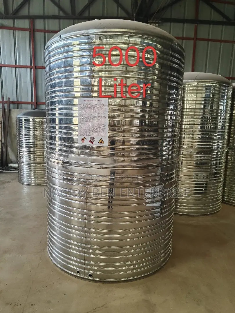Stainless Steel Tank of 5000 Liters