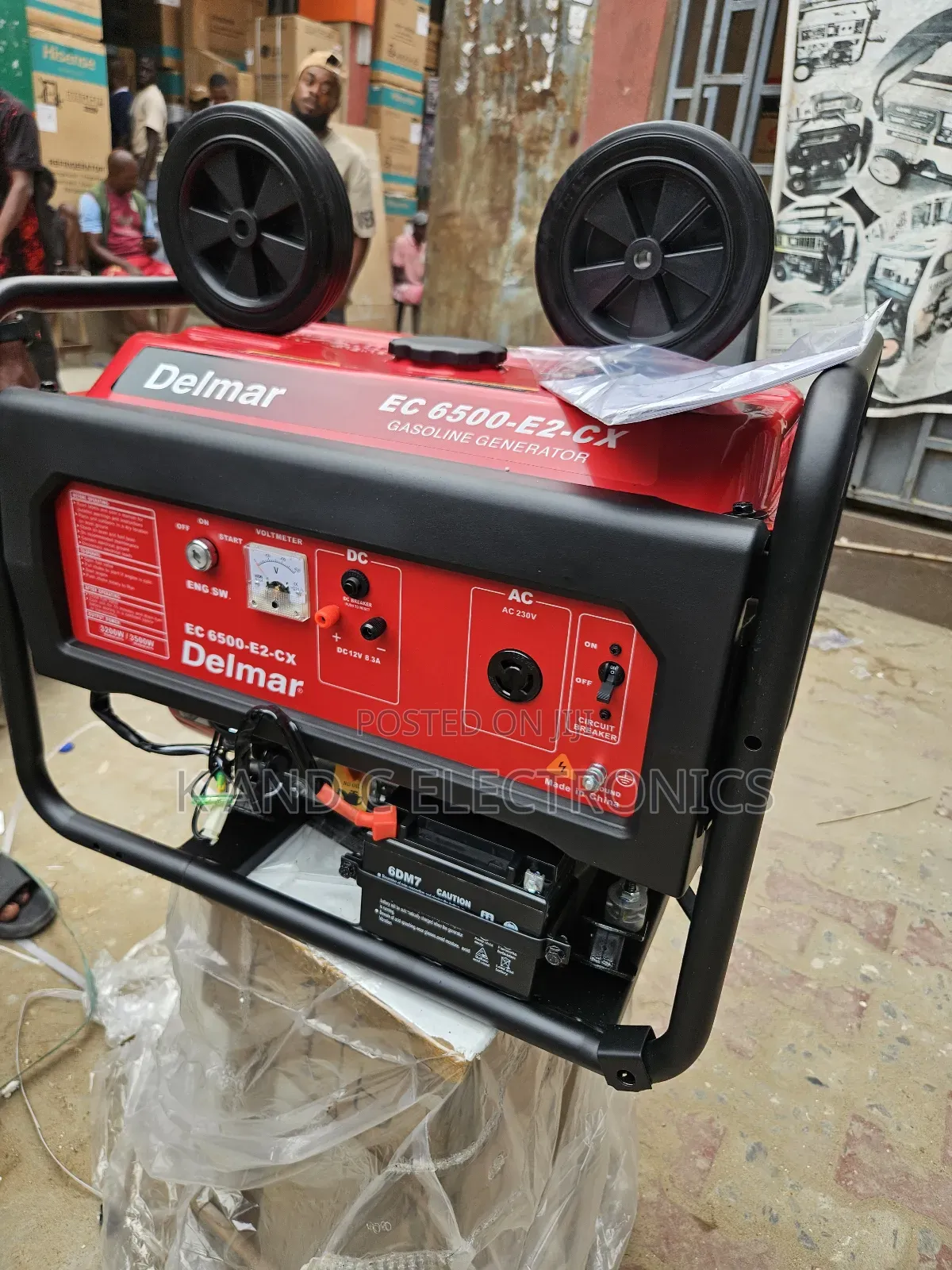 Delmar 3.5kva Petorl Generator 100%Copper Wire