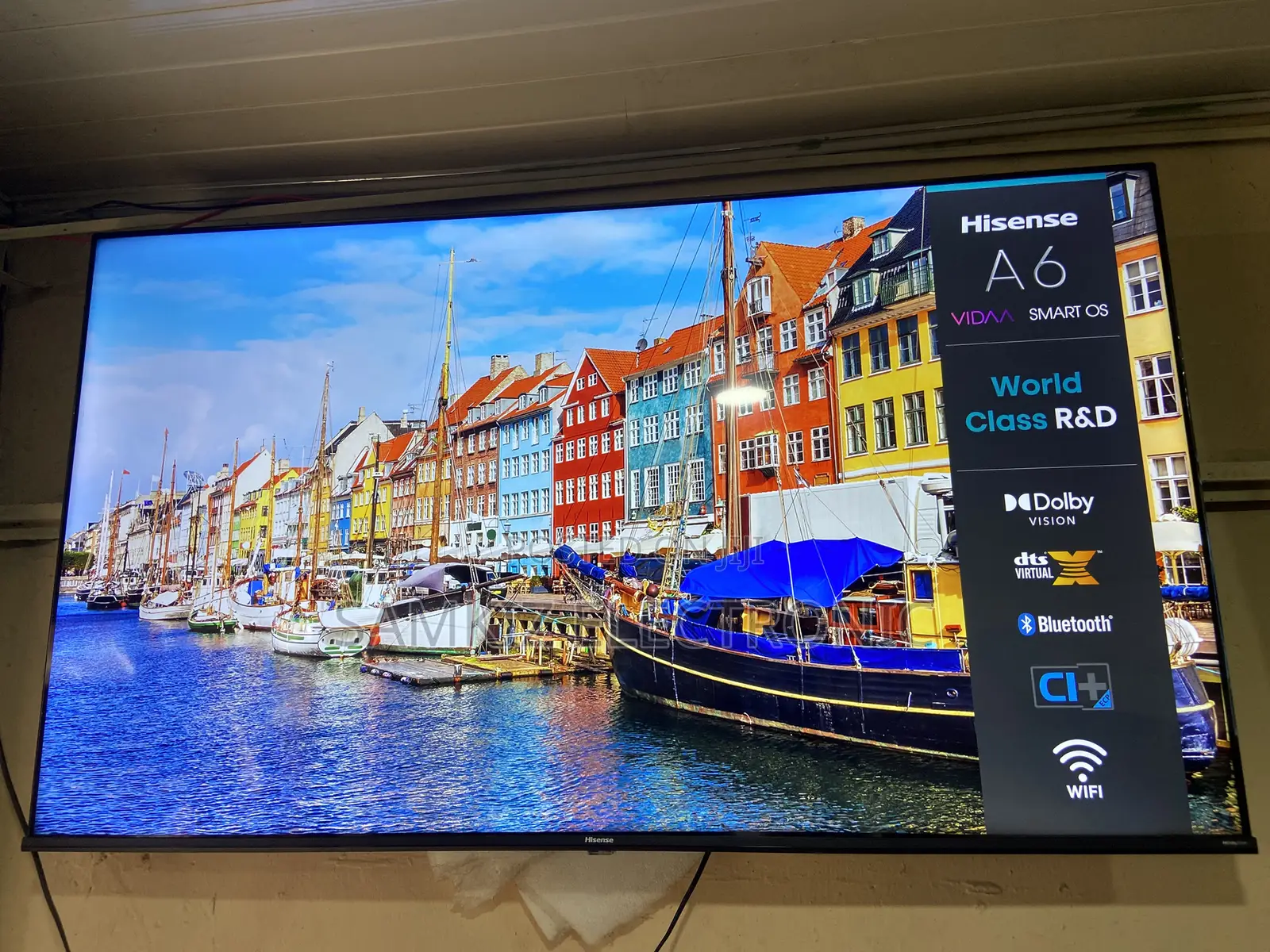 55 Inch Hisense A6 Full Smart Tv (2024 Model)