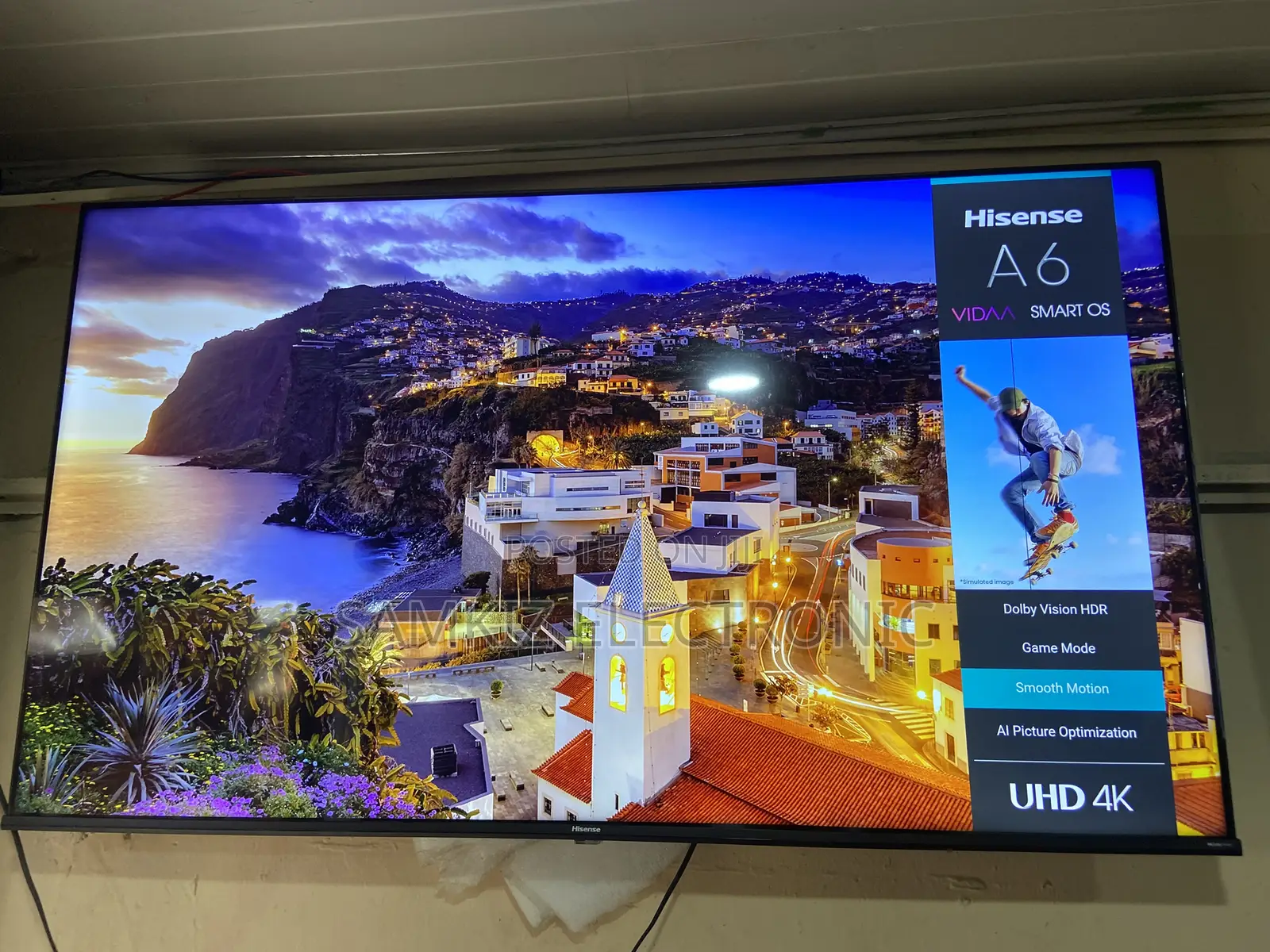 55 Inch Hisense A6 Full Smart Tv (2024 Model)