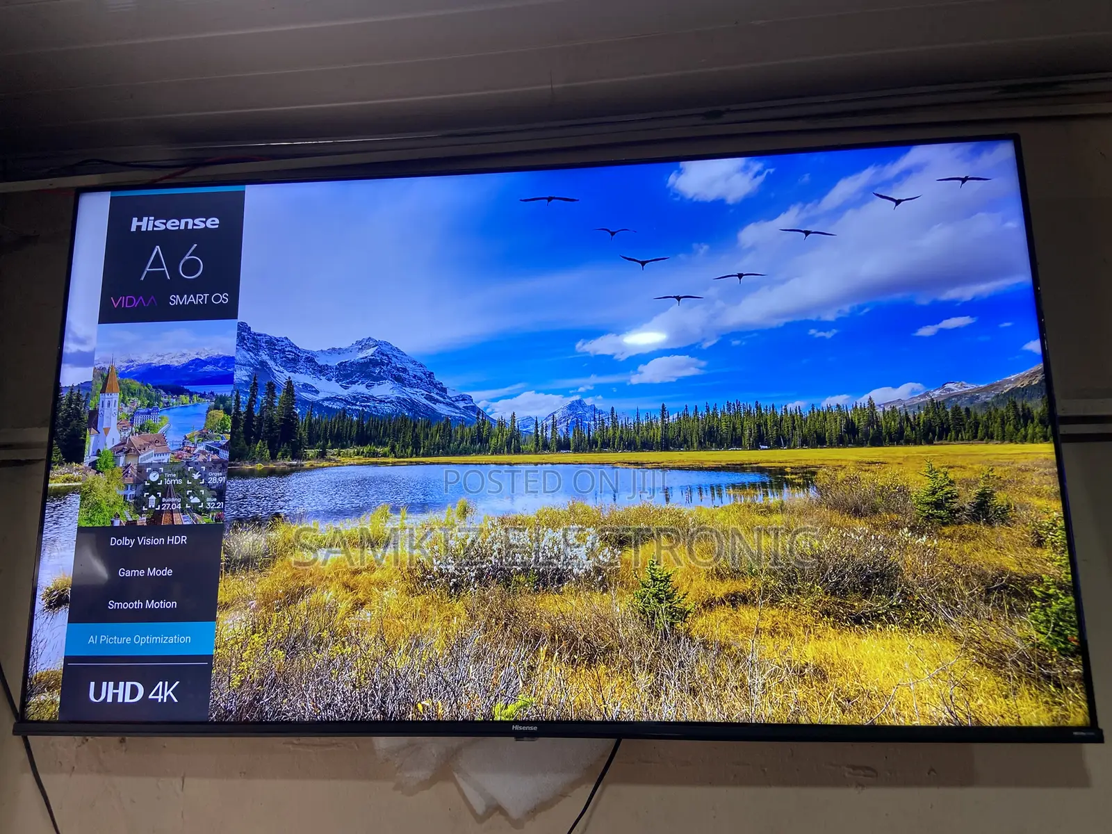 55 Inch Hisense A6 Full Smart Tv (2024 Model)