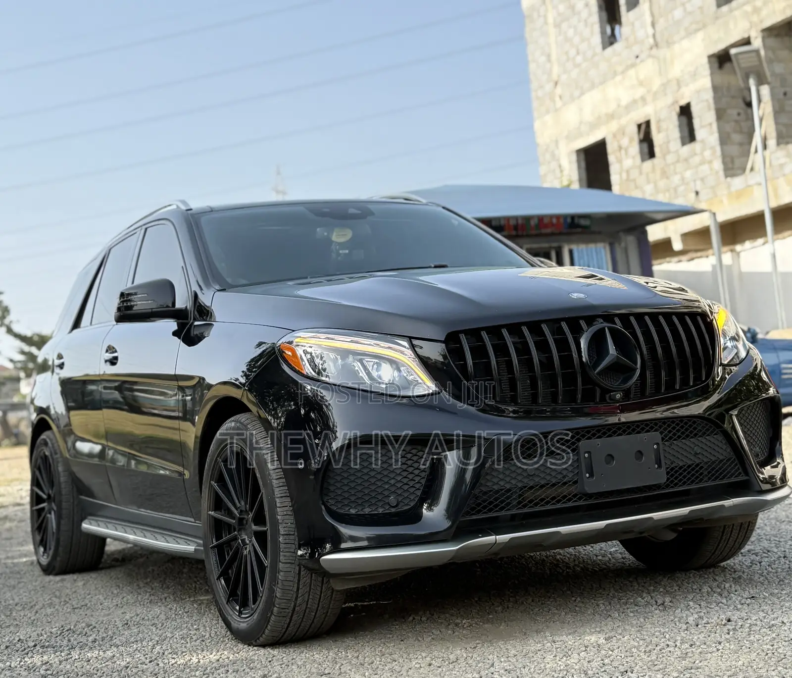 Mercedes-Benz GLE-Class AMG GLE 43 4MATIC 2016 Black