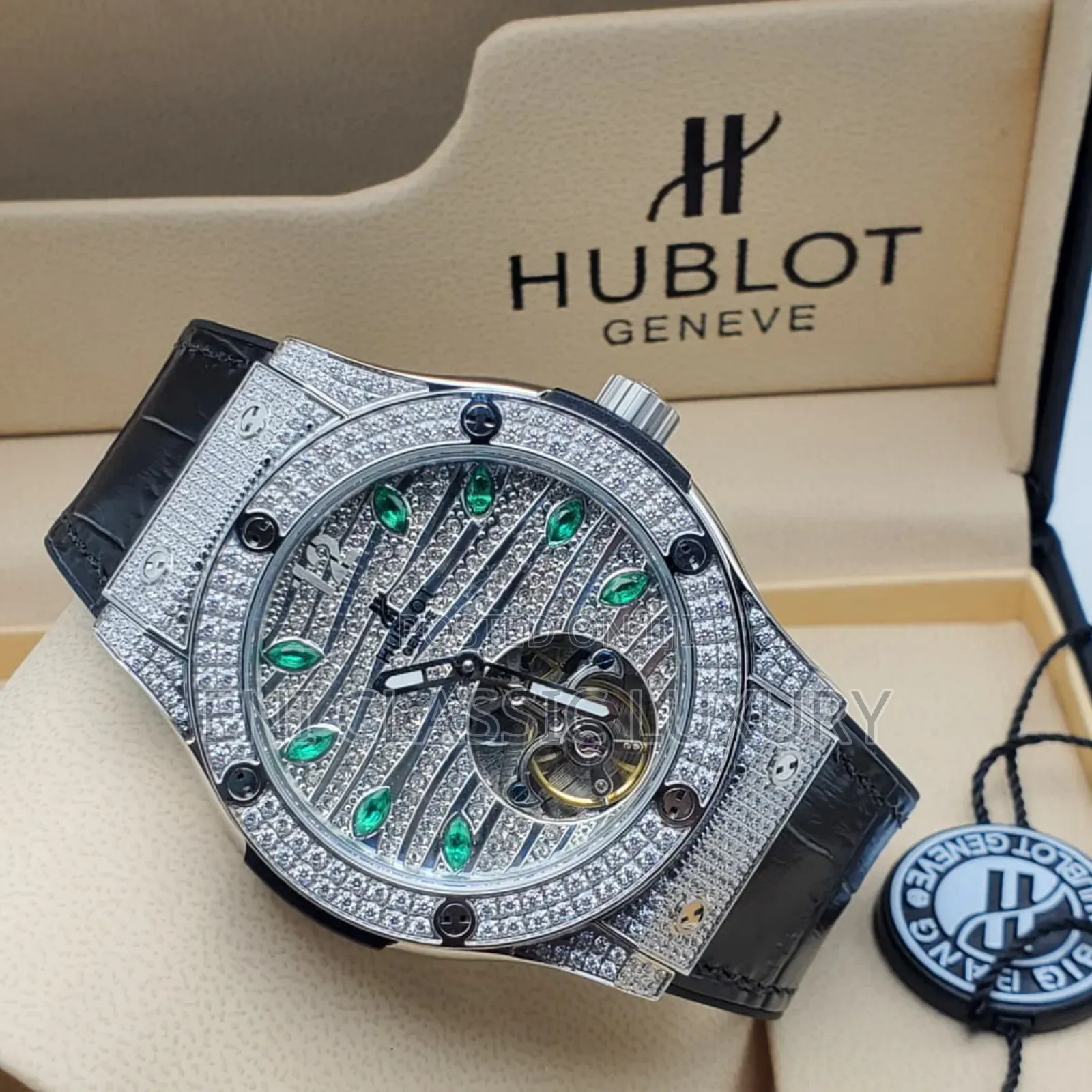 Pure Quality Luxury Men's Wristwatches Hublot Well Banded Package