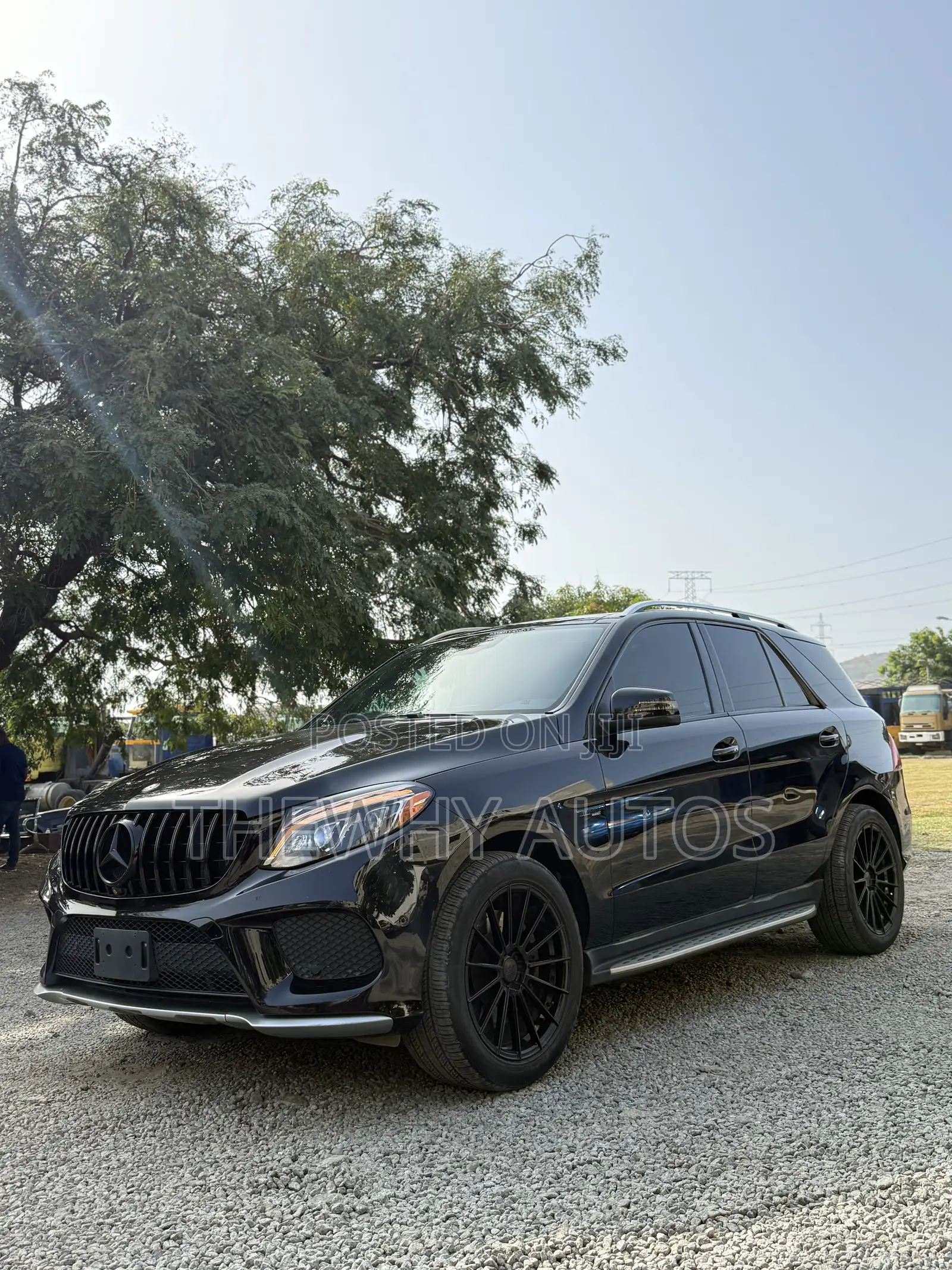Mercedes-Benz GLE-Class AMG GLE 43 4MATIC 2016 Black