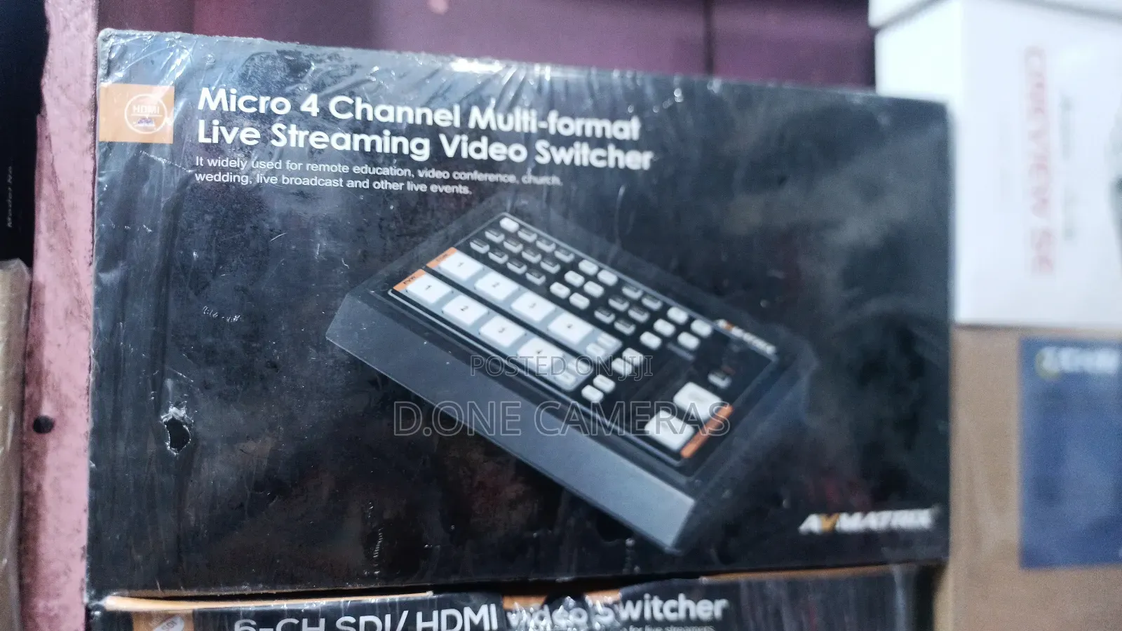 Avmatrix Micro 4 Channel Multi Hdmi Video Switcher
