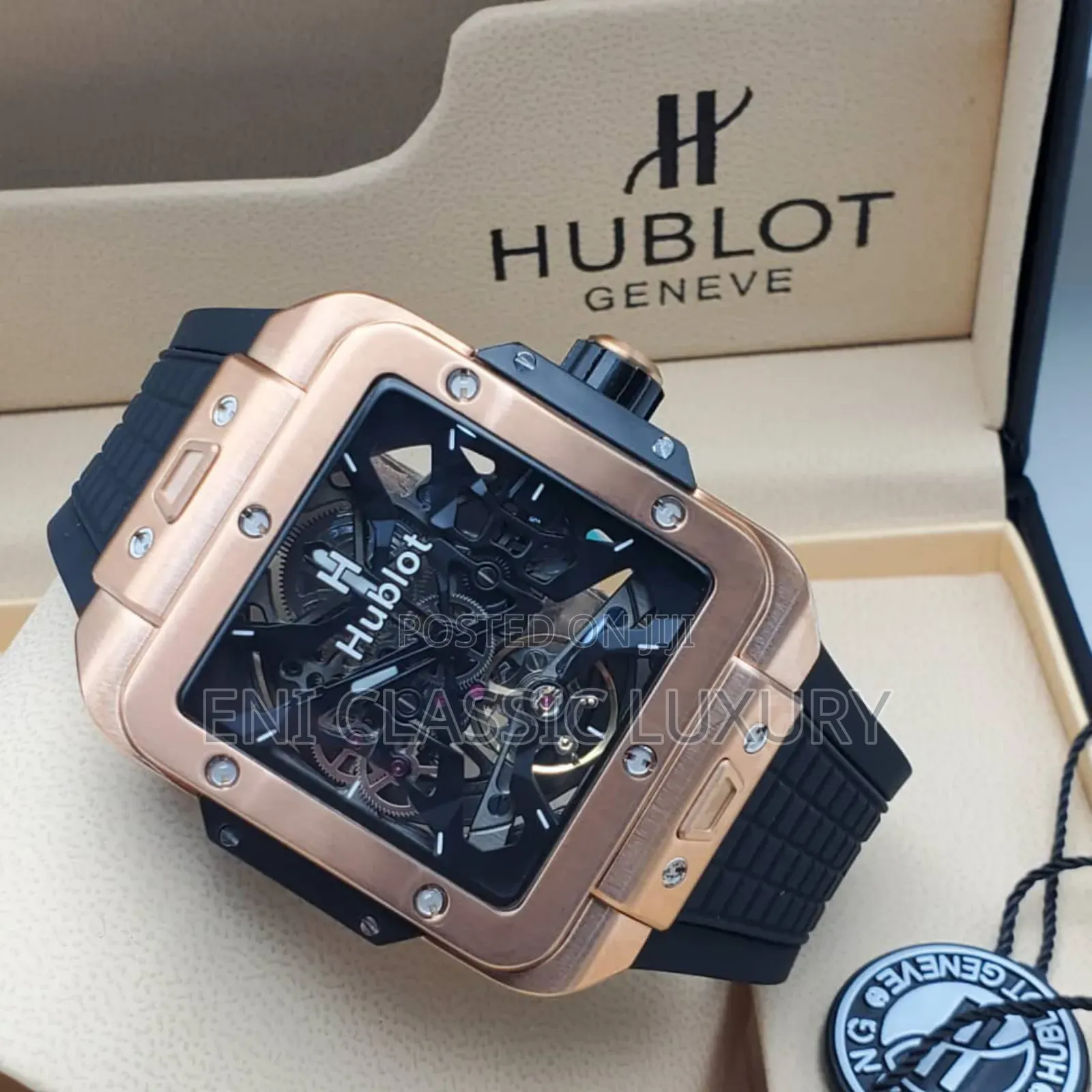 Pure Quality Luxury Men's Wristwatches Hublot Well Banded Package