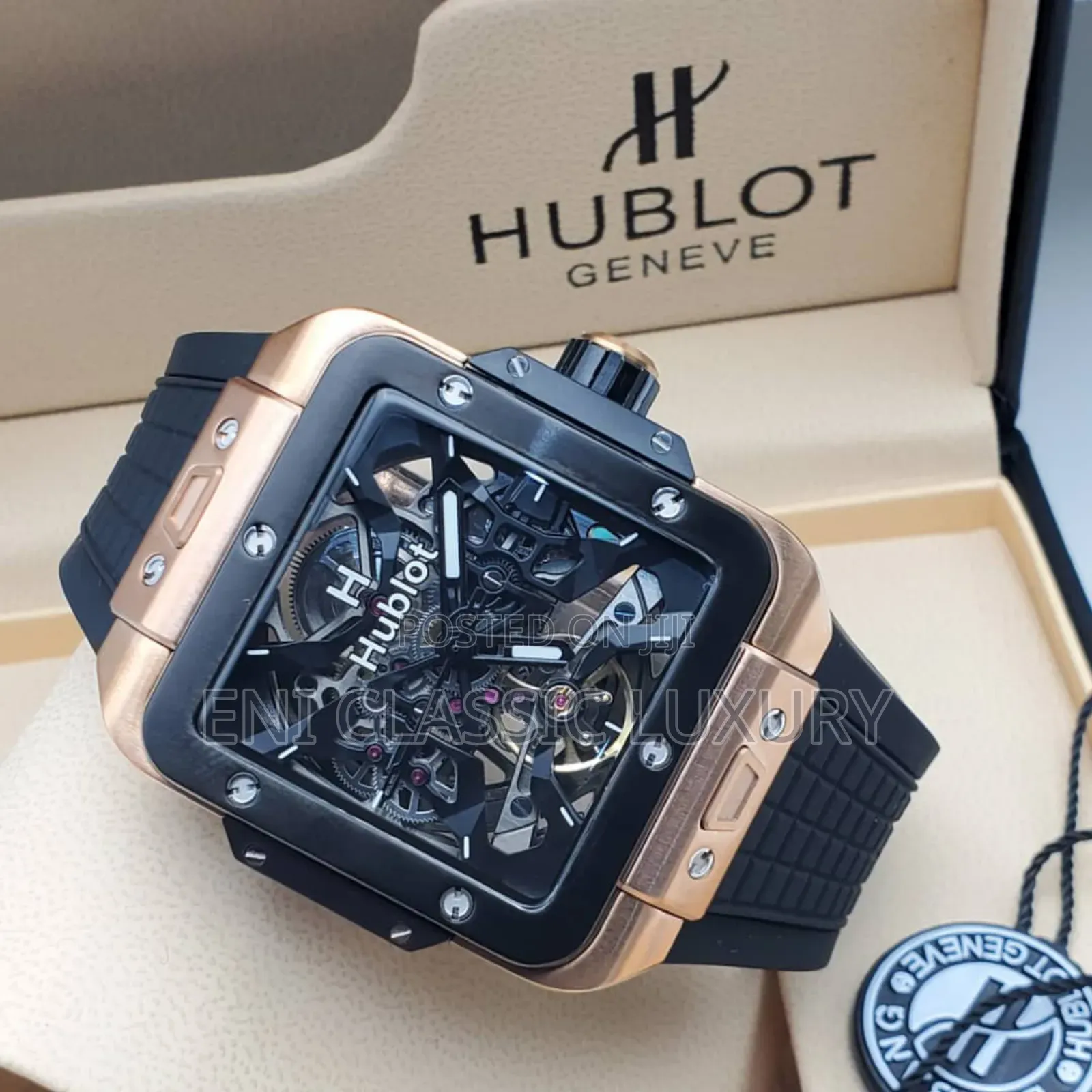 Pure Quality Luxury Men's Wristwatches Hublot Well Banded Package