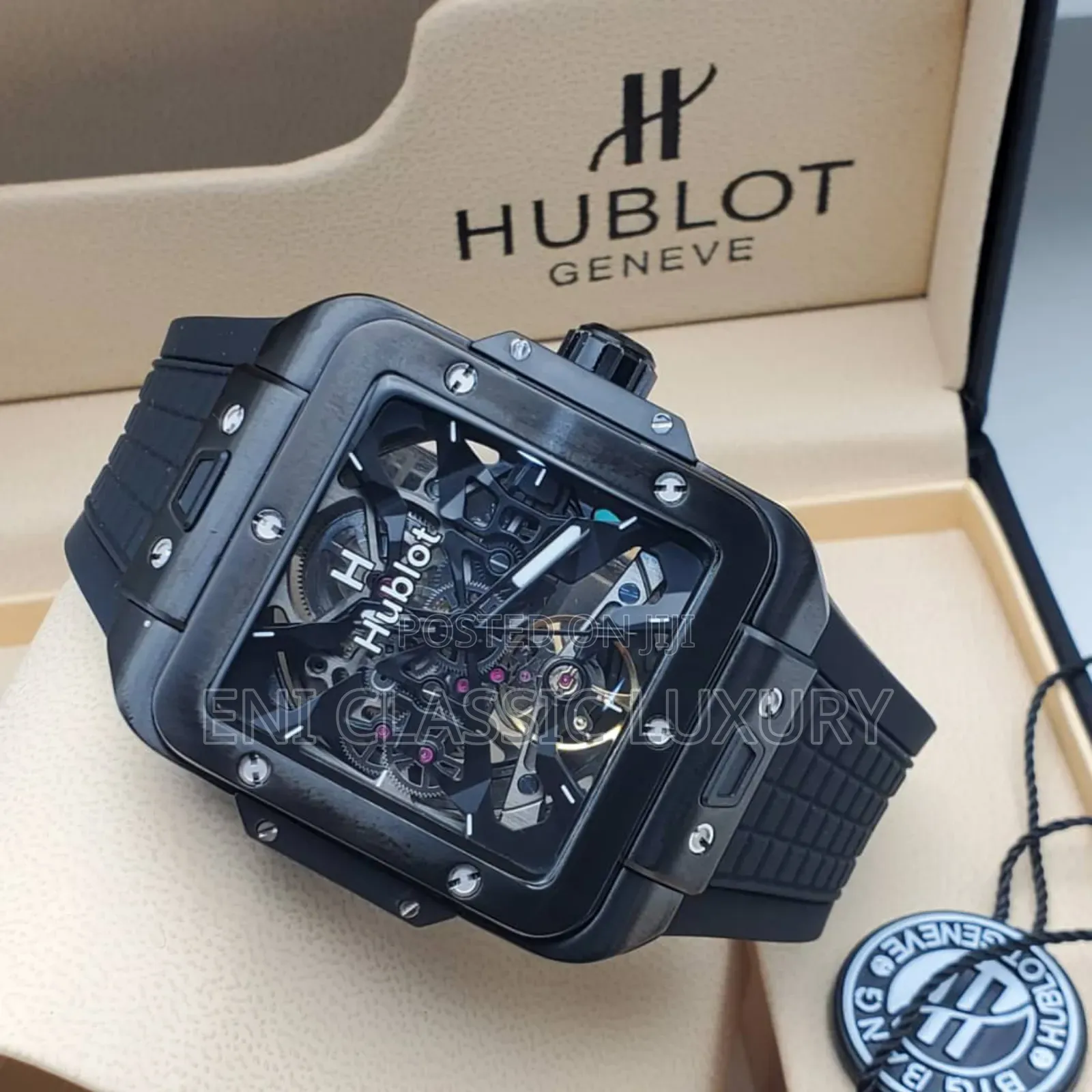 Pure Quality Luxury Men's Wristwatches Hublot Well Banded Package