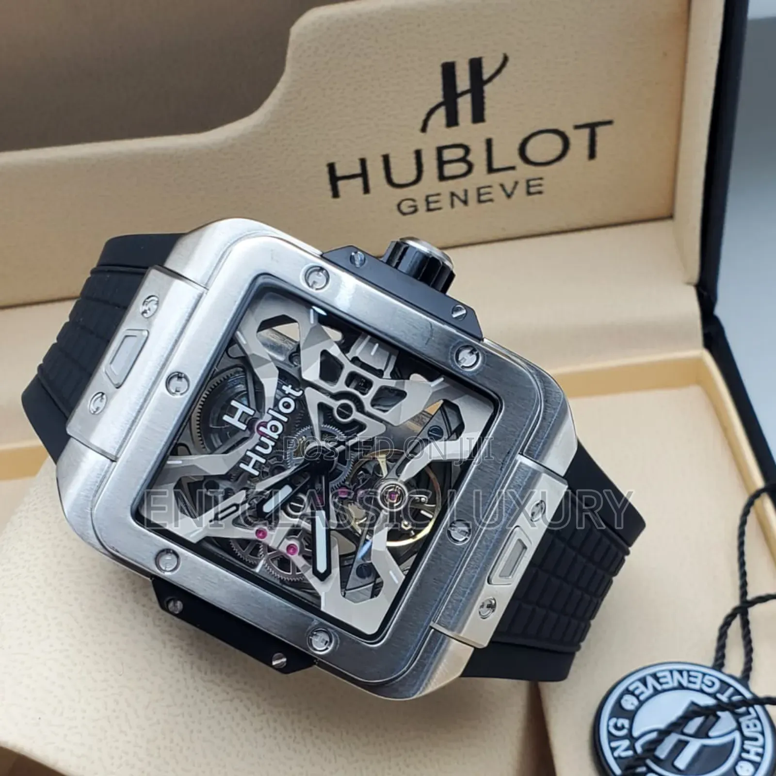 Pure Quality Luxury Men's Wristwatches Hublot Well Banded Package