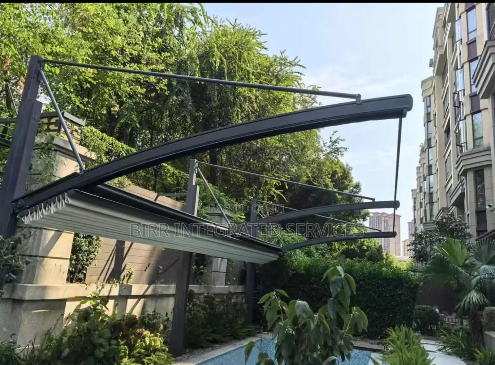 Retractable Roofing For Outdoor, Pergola, Sit Out