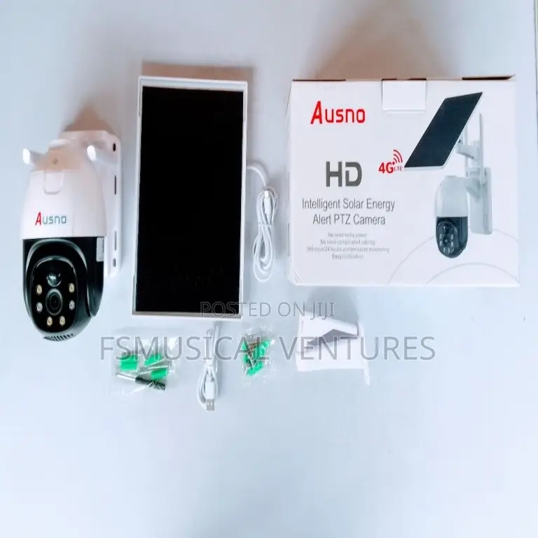 Single Lens V380 Solar Camera 4/5g
