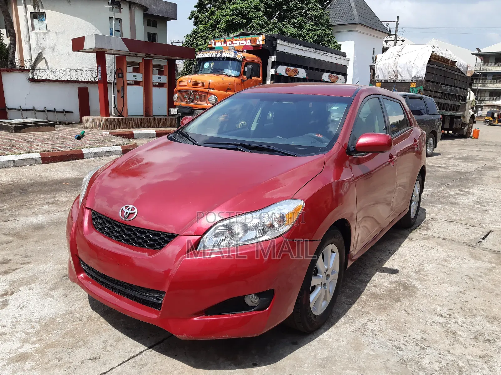 Toyota Matrix 2008 Red