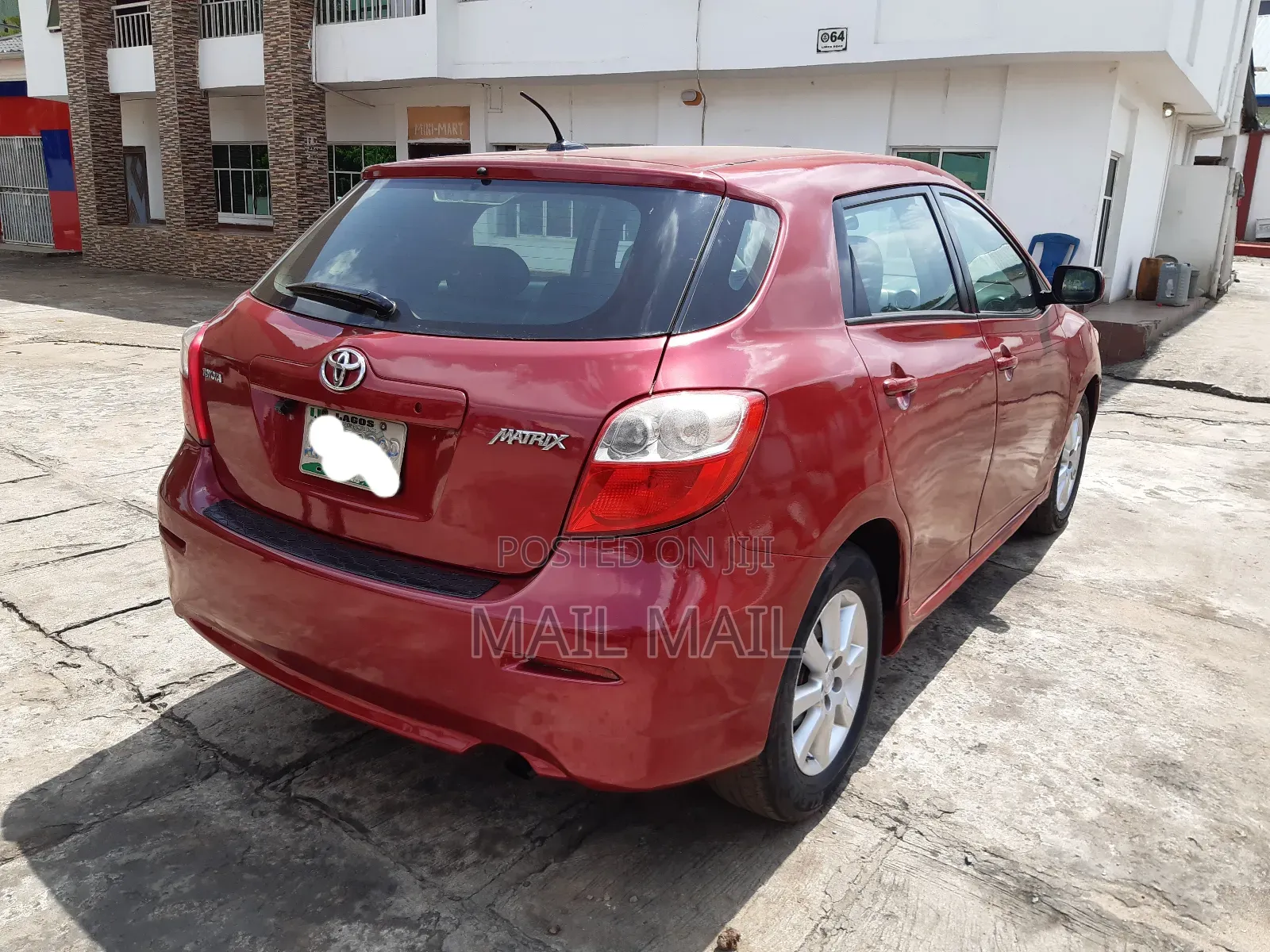 Toyota Matrix 2008 Red
