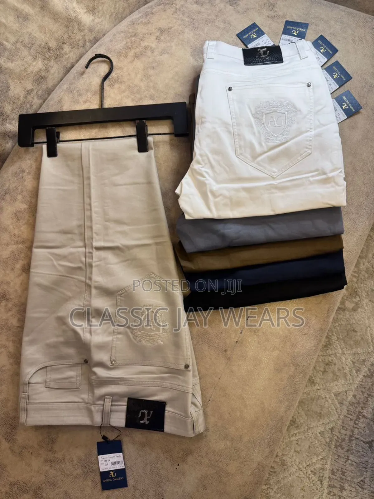 34 to 46 Size Angelo Galasso Pants Just Arrived