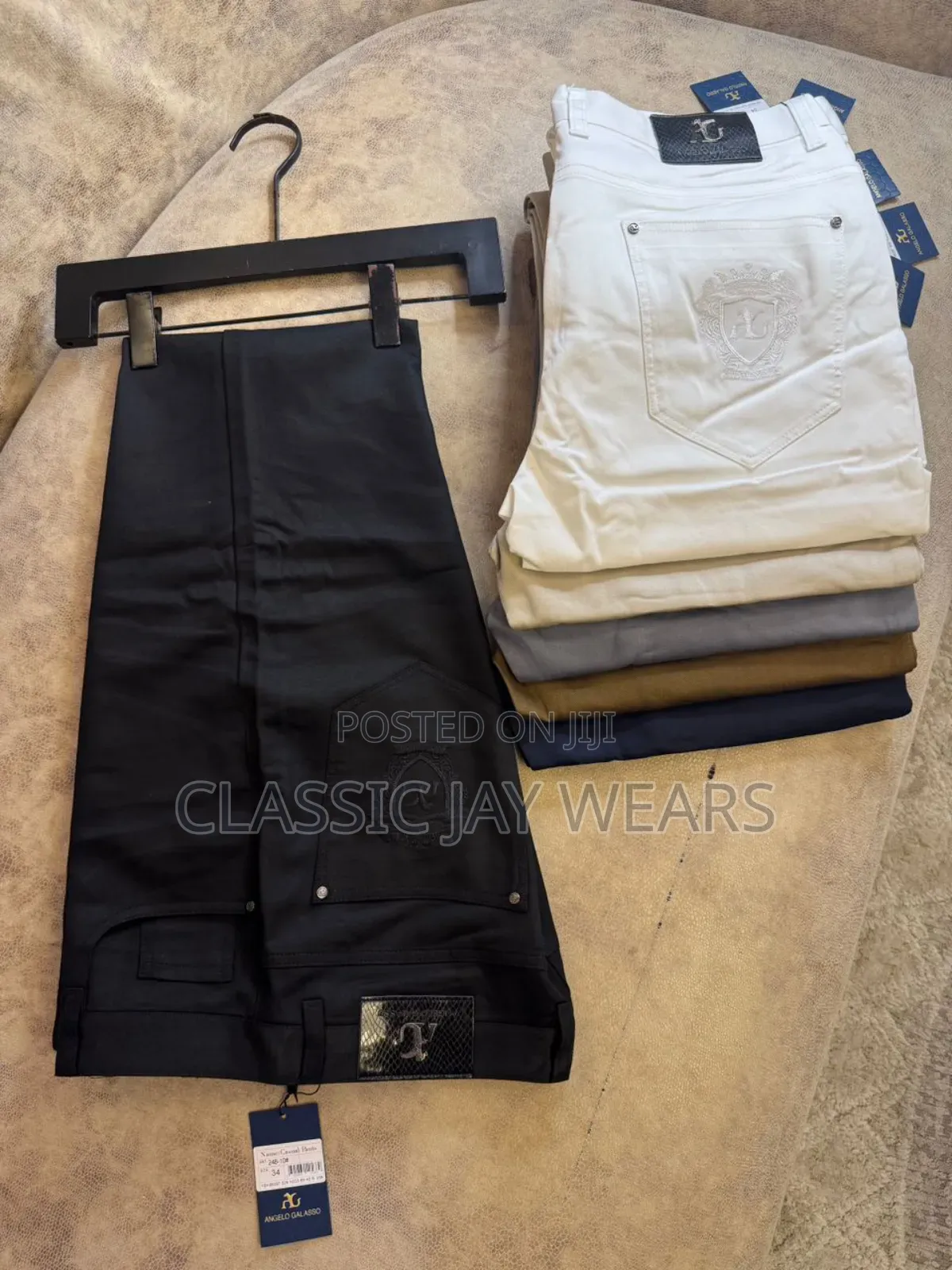34 to 46 Size Angelo Galasso Pants Just Arrived