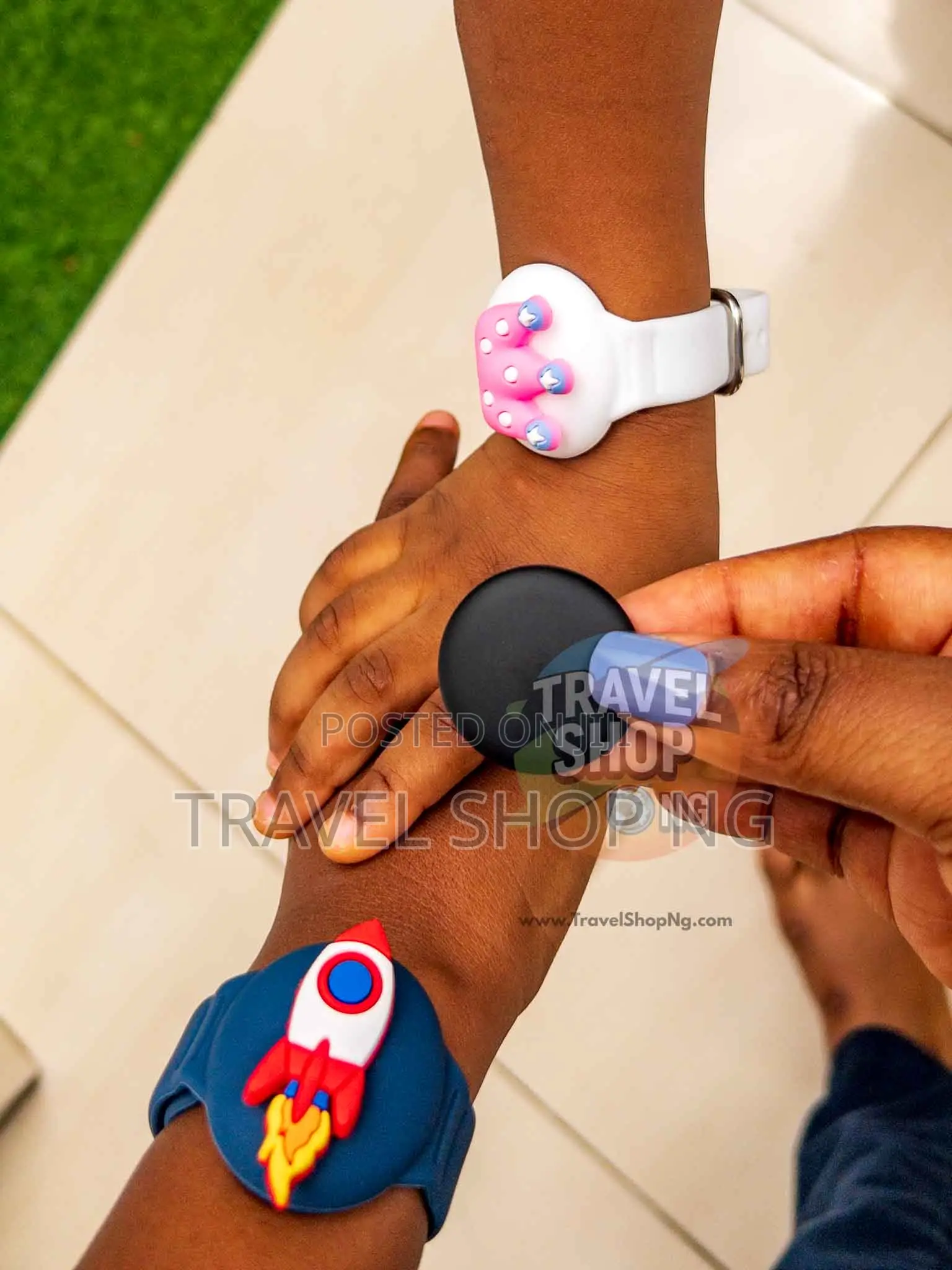 Airtag Holder Wrist Straps for Kids | Track Locate Your Little Ones