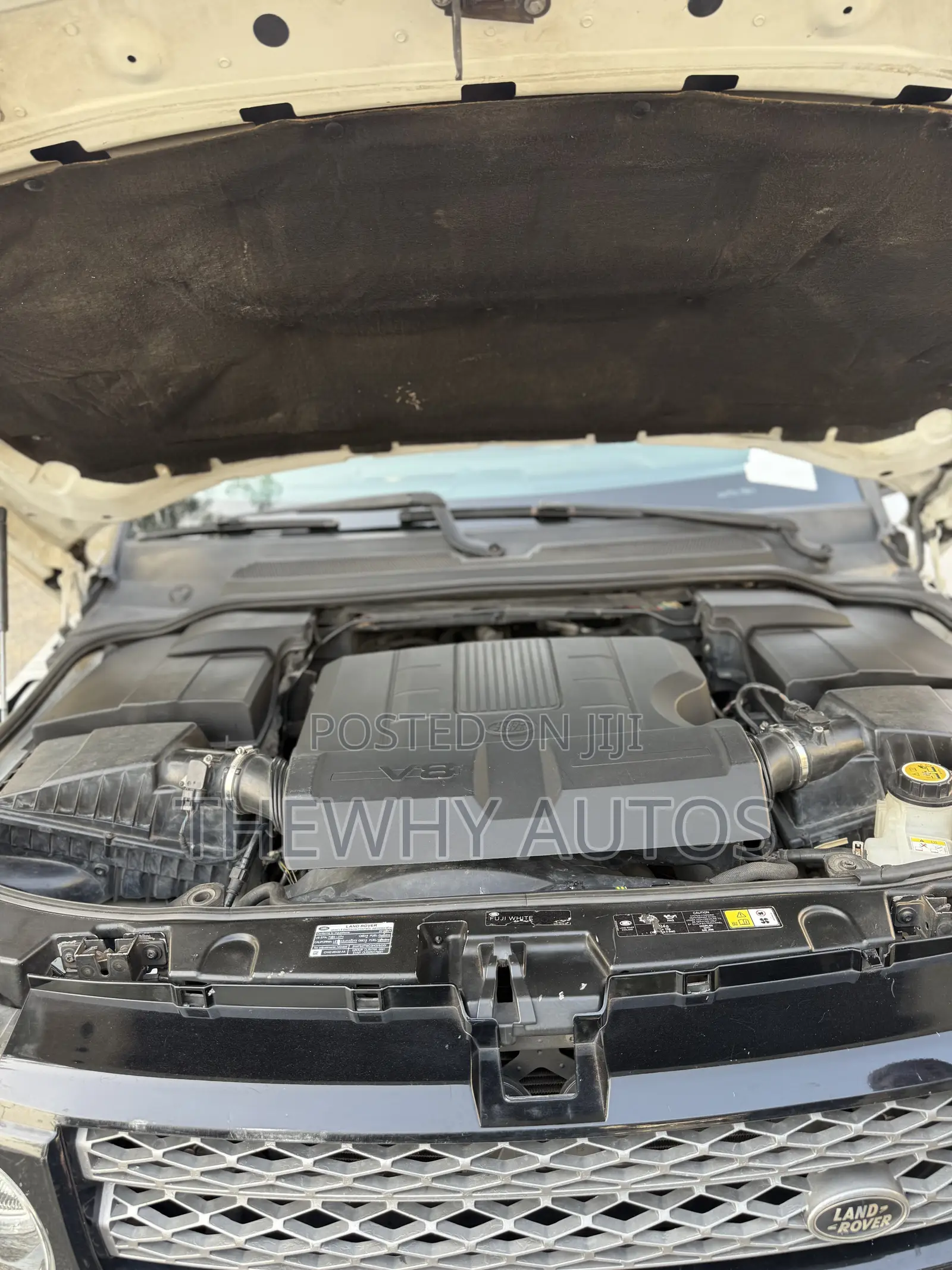 Land Rover Range Rover Sport HSE 4x4 (5.0L 8cyl 6A) 2012 White