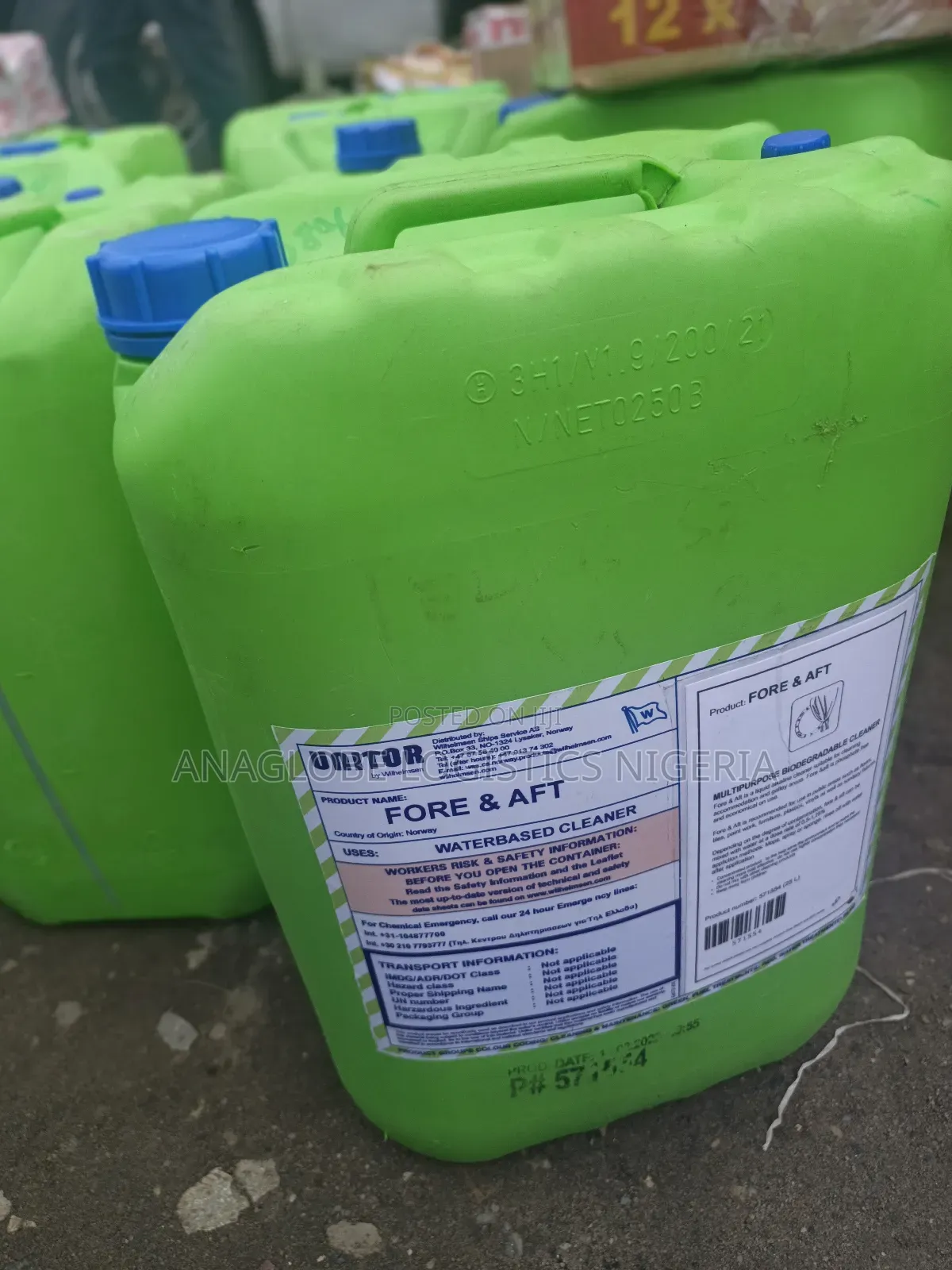 Unitor Fore Aft Waterbased Cleaner (25l)