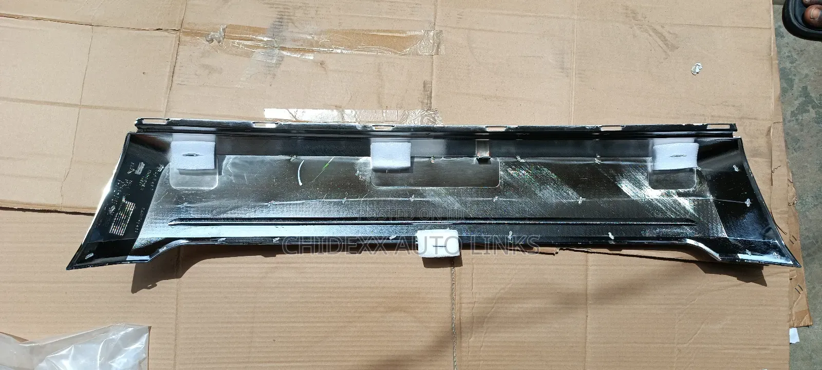 Plate Number Grille Down Grill Chrome Ford Edge 2012 2014