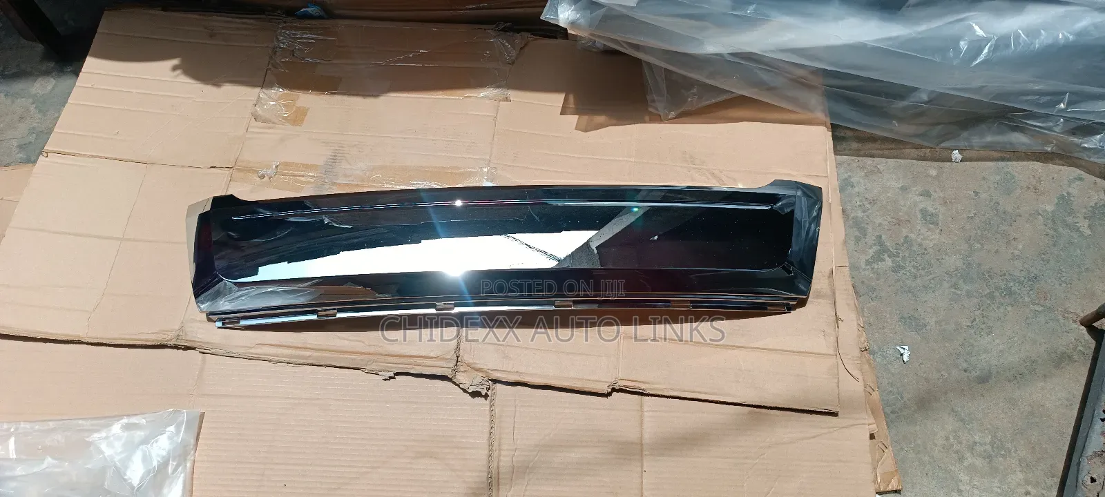 Plate Number Grille Down Grill Chrome Ford Edge 2012 2014