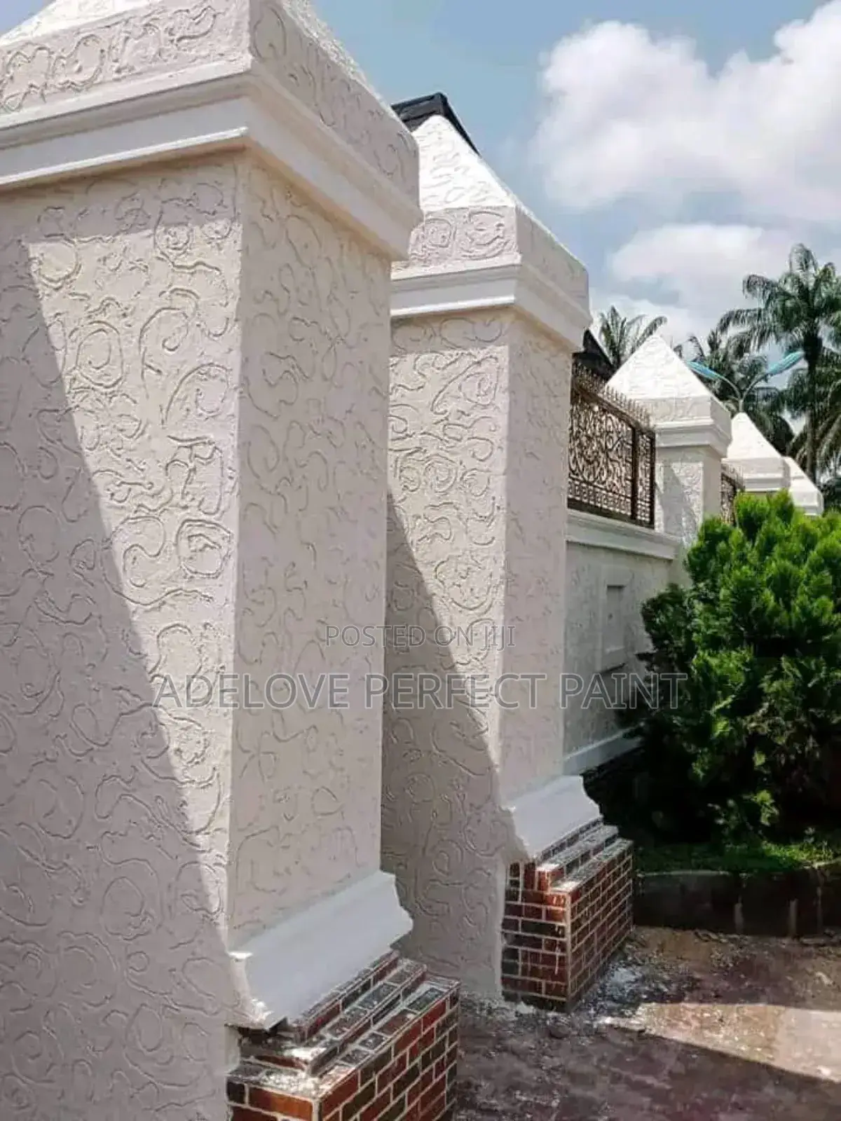 Adelove Marble and Gravitex Paint