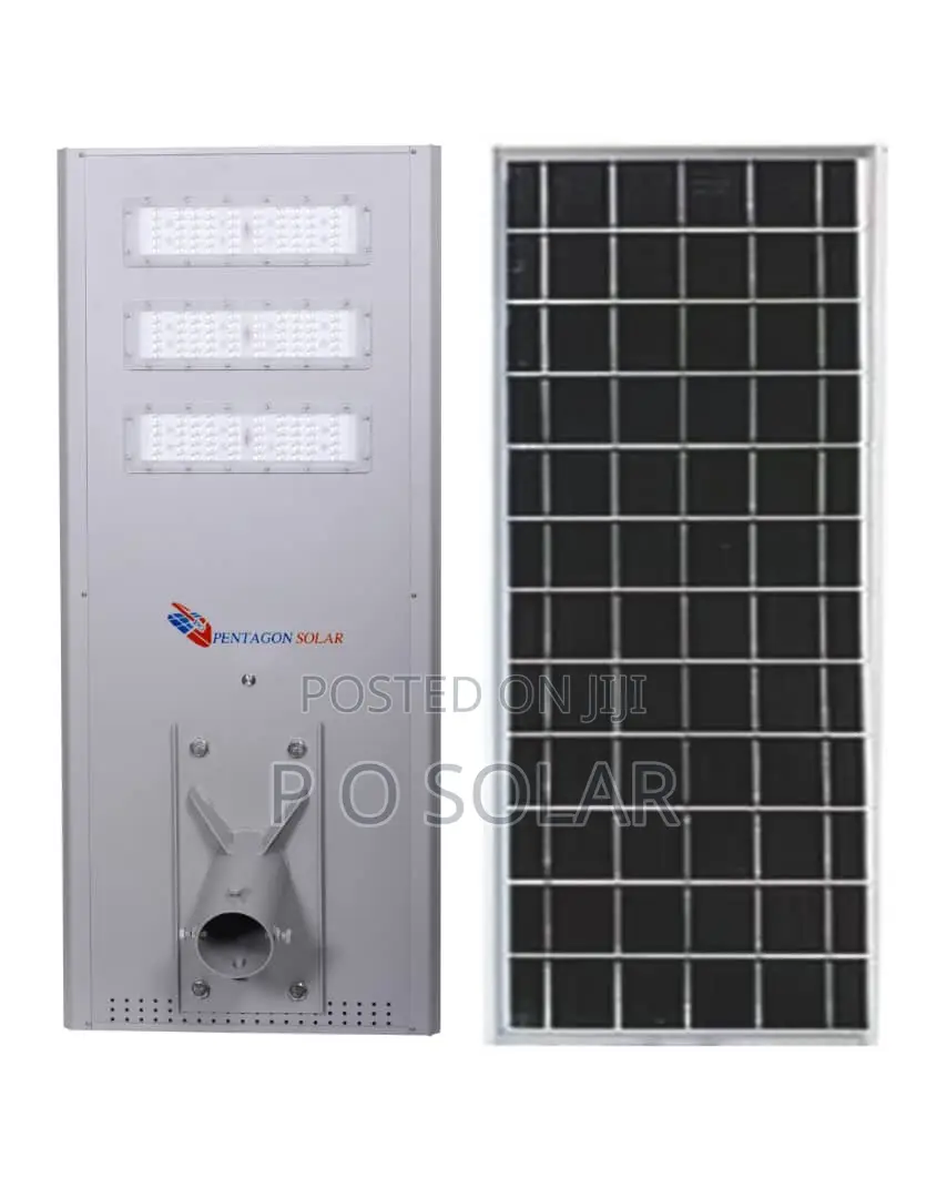 80w P O Pentagon Industrial Solar Street Lights