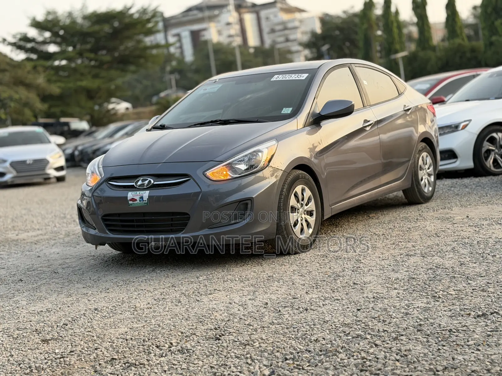 Hyundai Accent 2017 Gray