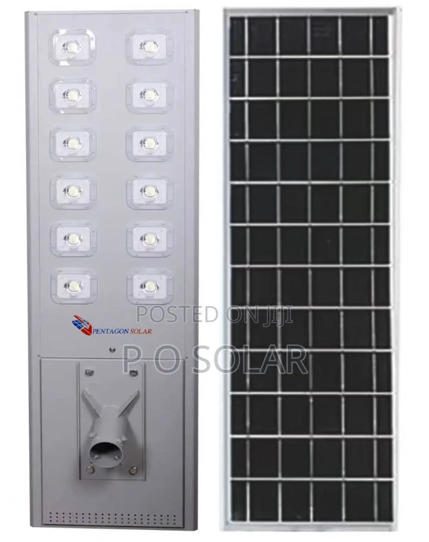 200w P O Pentagon Industrial Solar Street Lights