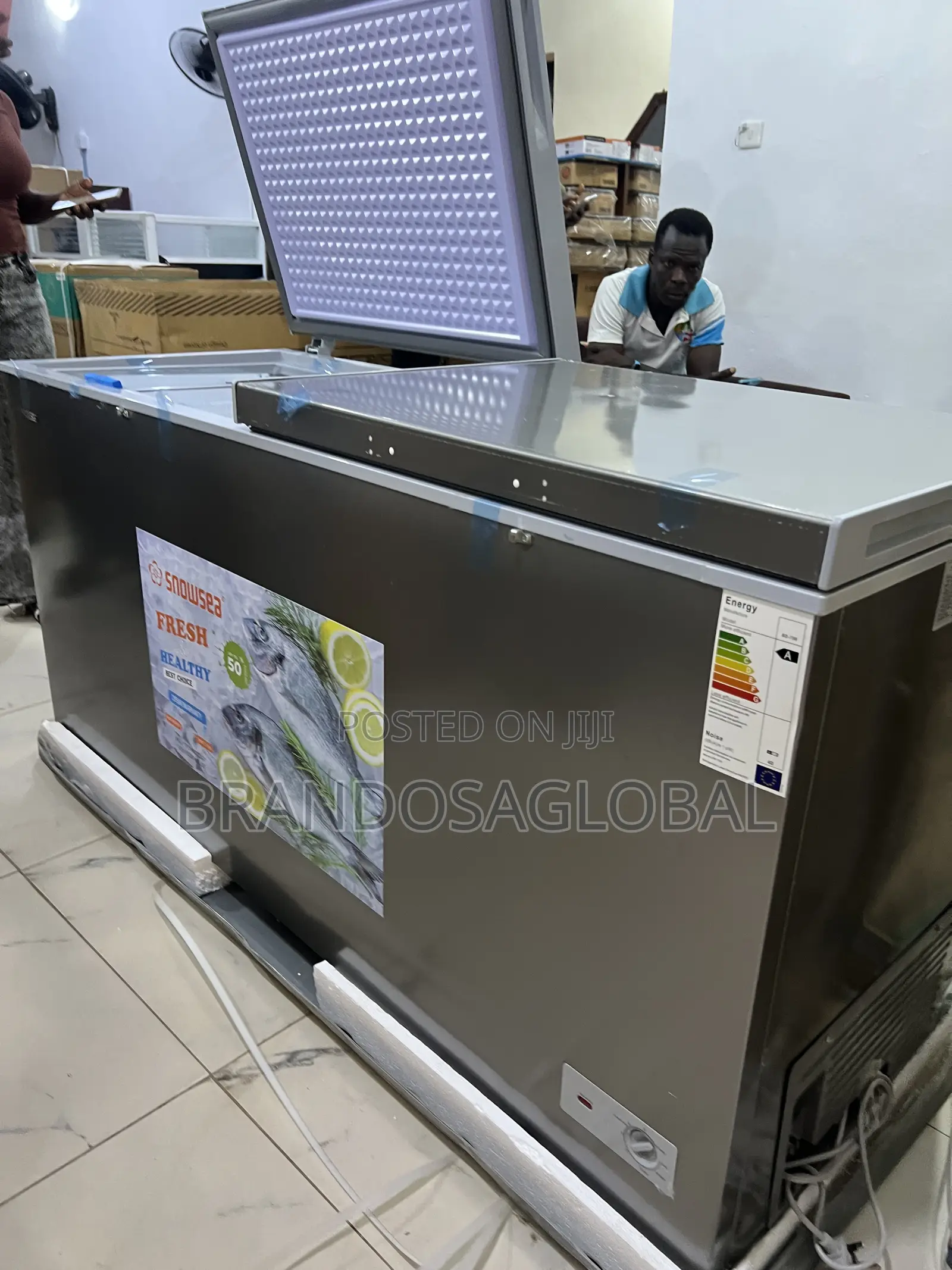 Snowsea 520l Commercial Bd-700g Freezer With Heavy Cooling