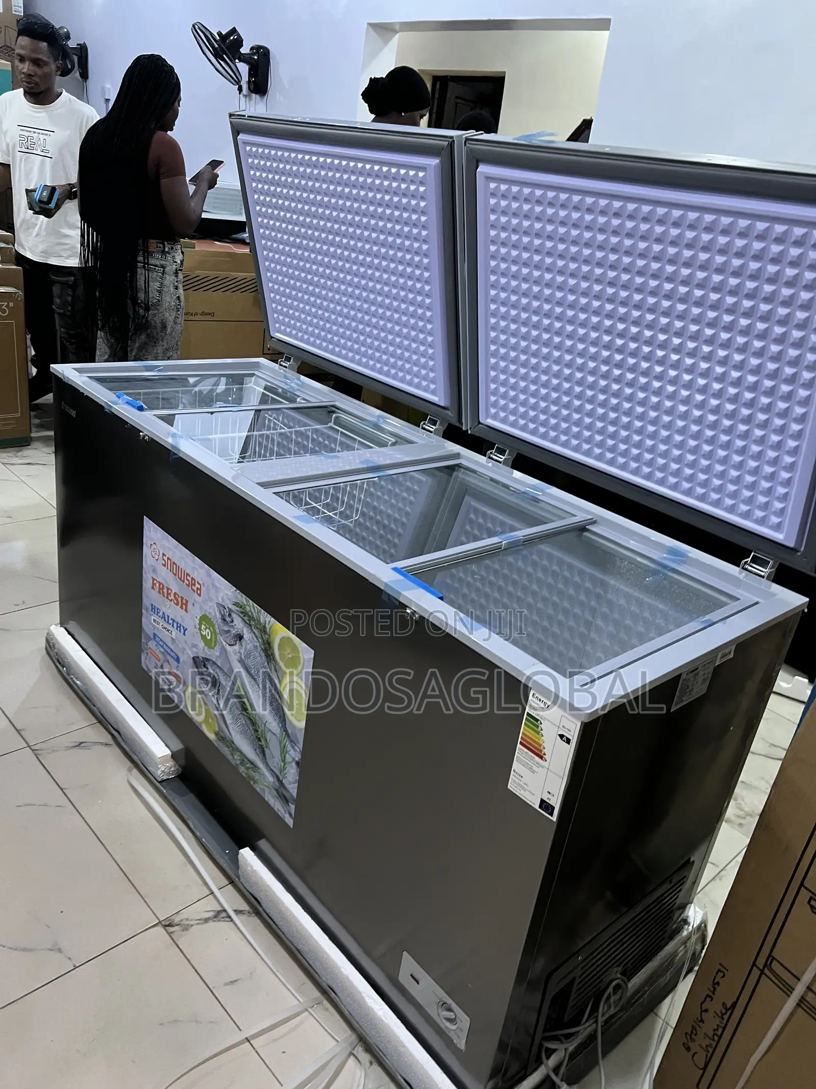 Snowsea Bd-700g Super Large 520l Chest Freezer