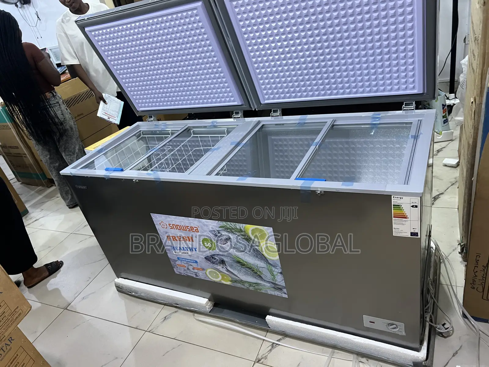 Snowsea 520l Big Freezer Bd-700g With High Freezing Speed