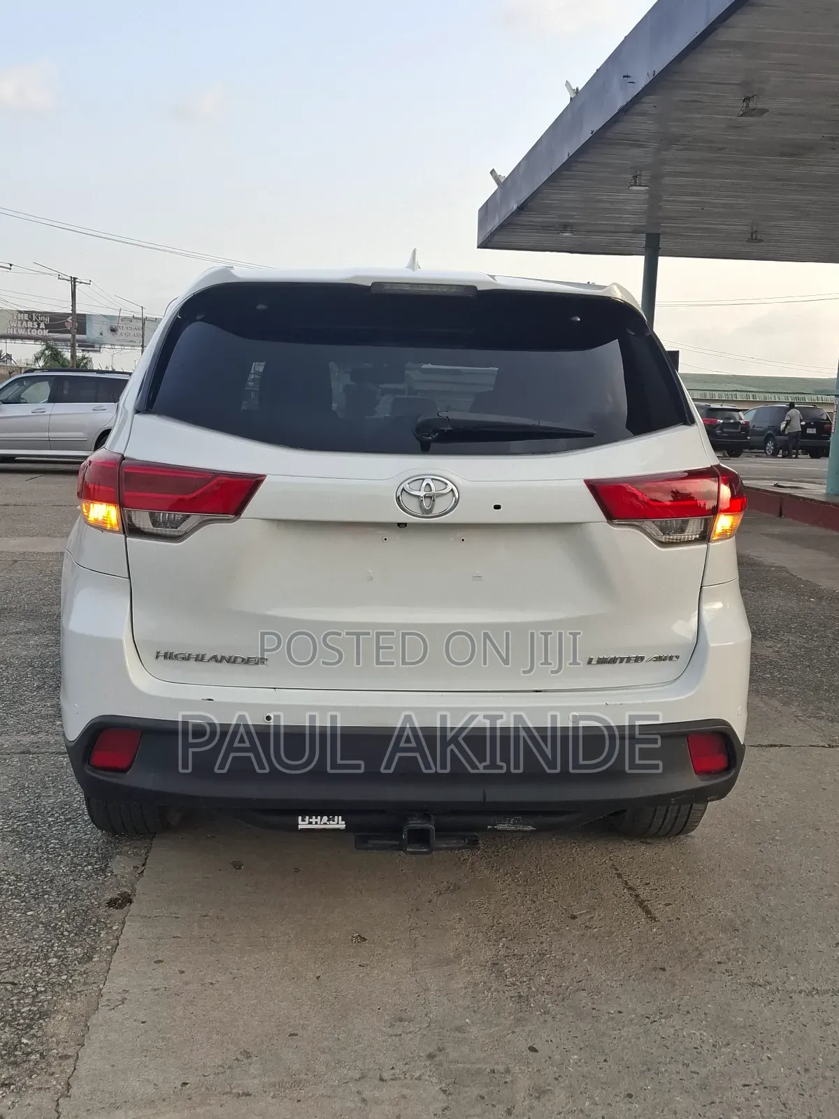 Toyota Highlander Limited V6 4x4 (3.5L 6cyl 6A) 2016 White