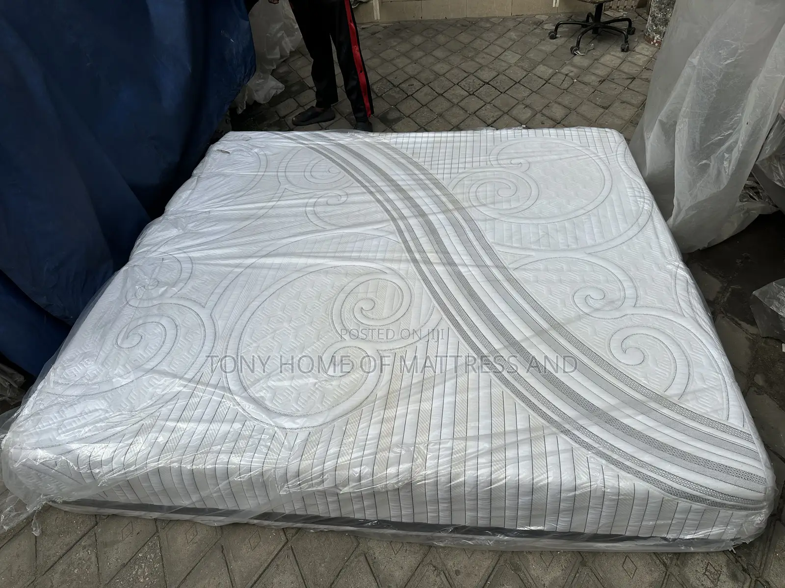 6by6 12 Inches Foreign Memory Hybrid Mattress