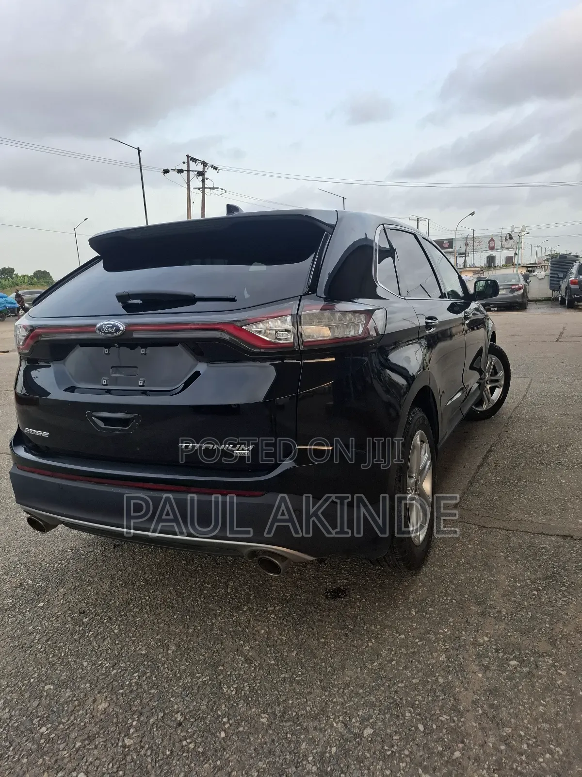 Ford Edge Titanium AWD 2018 Black