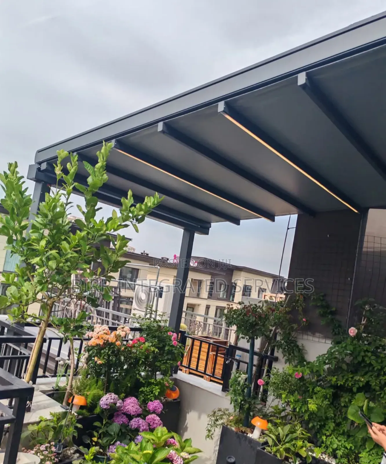 Automatic Sliding Roof , Retractable Roof For Pergola