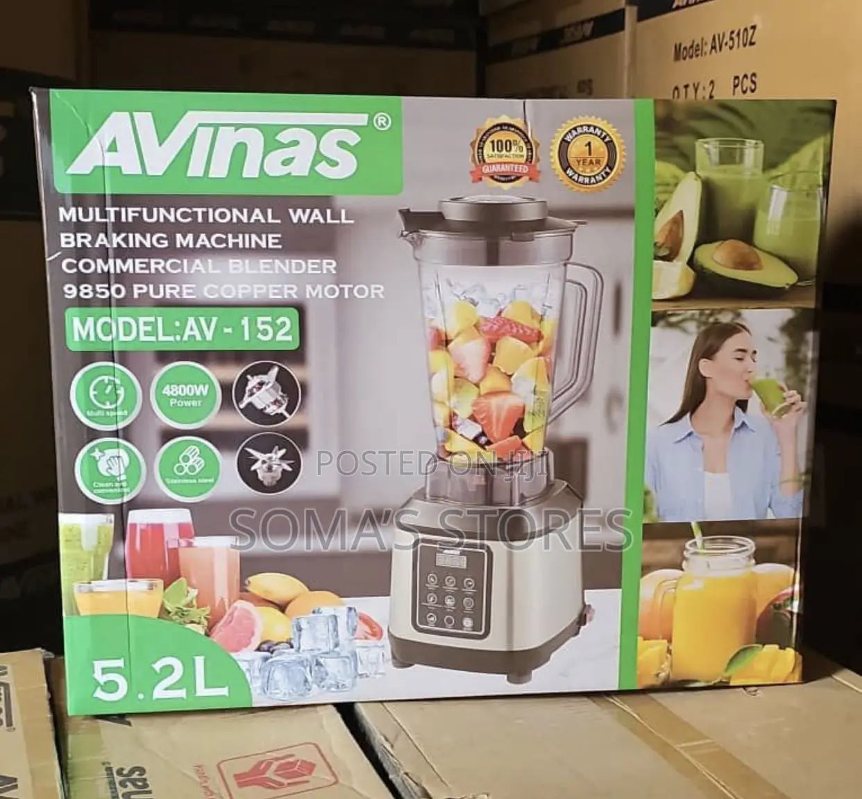 5.2l Avinas High Quality Blender
